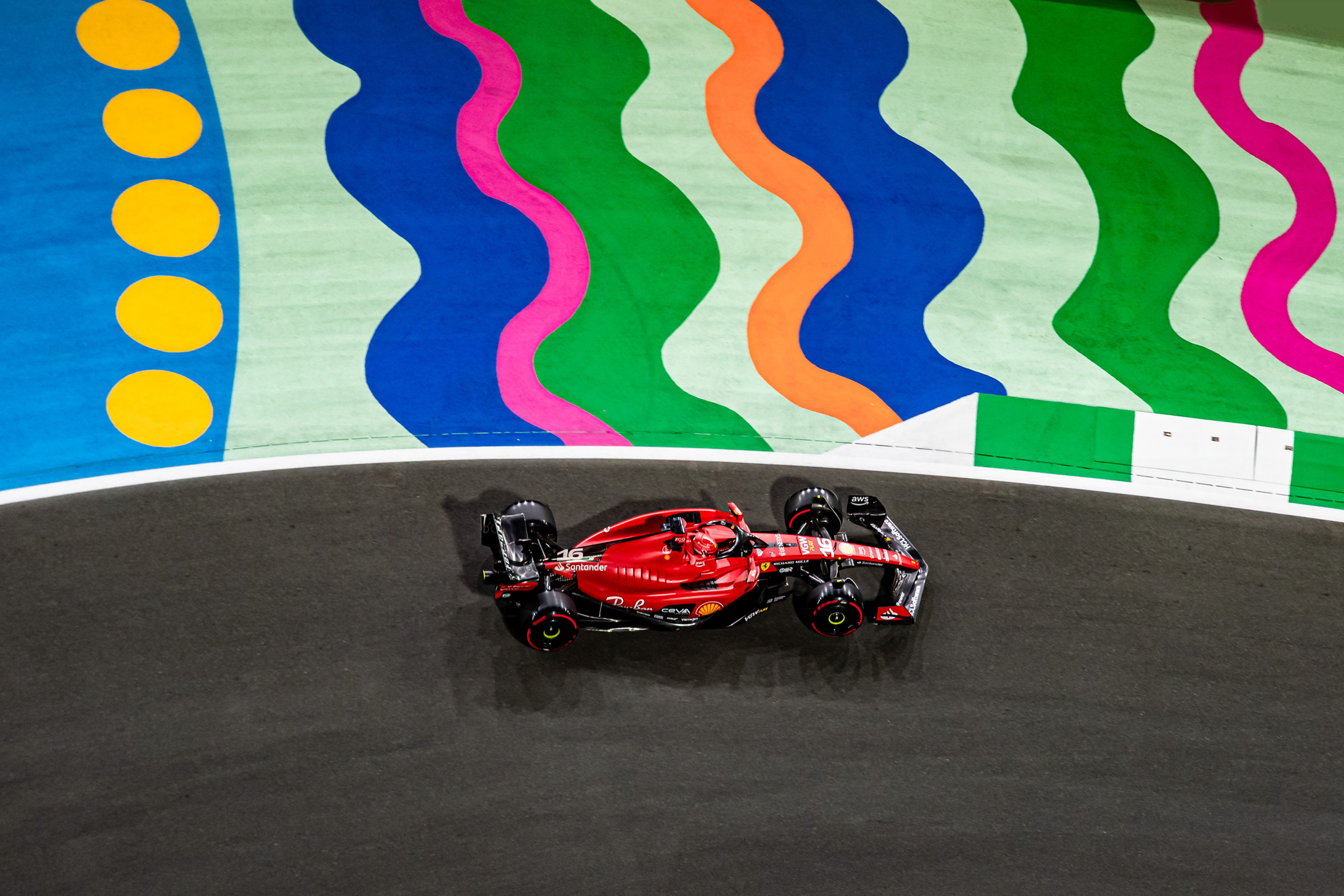 Charles Leclerc Ferrari F1 Saudi Arabian GP Jeddah