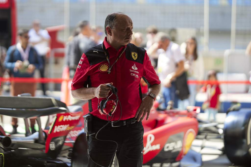 Fred Vasseur Ferrari F1