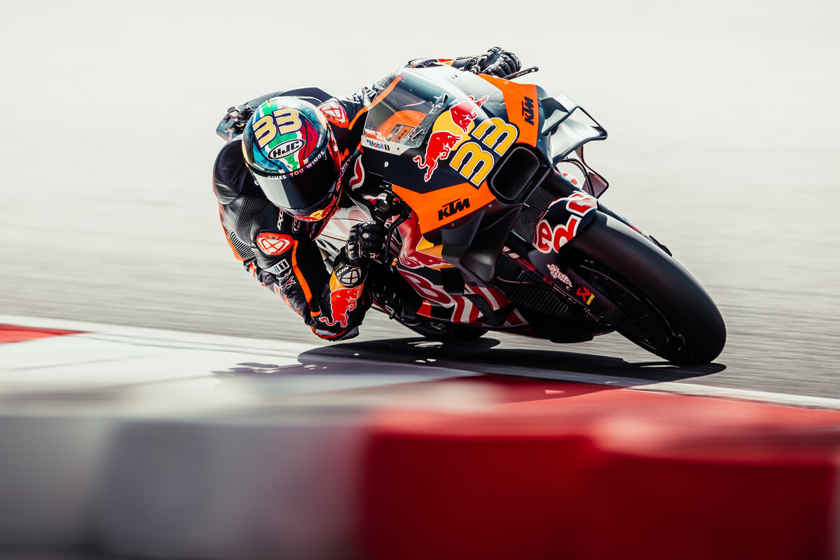 Brad Binder KTM MotoGP Portimao test