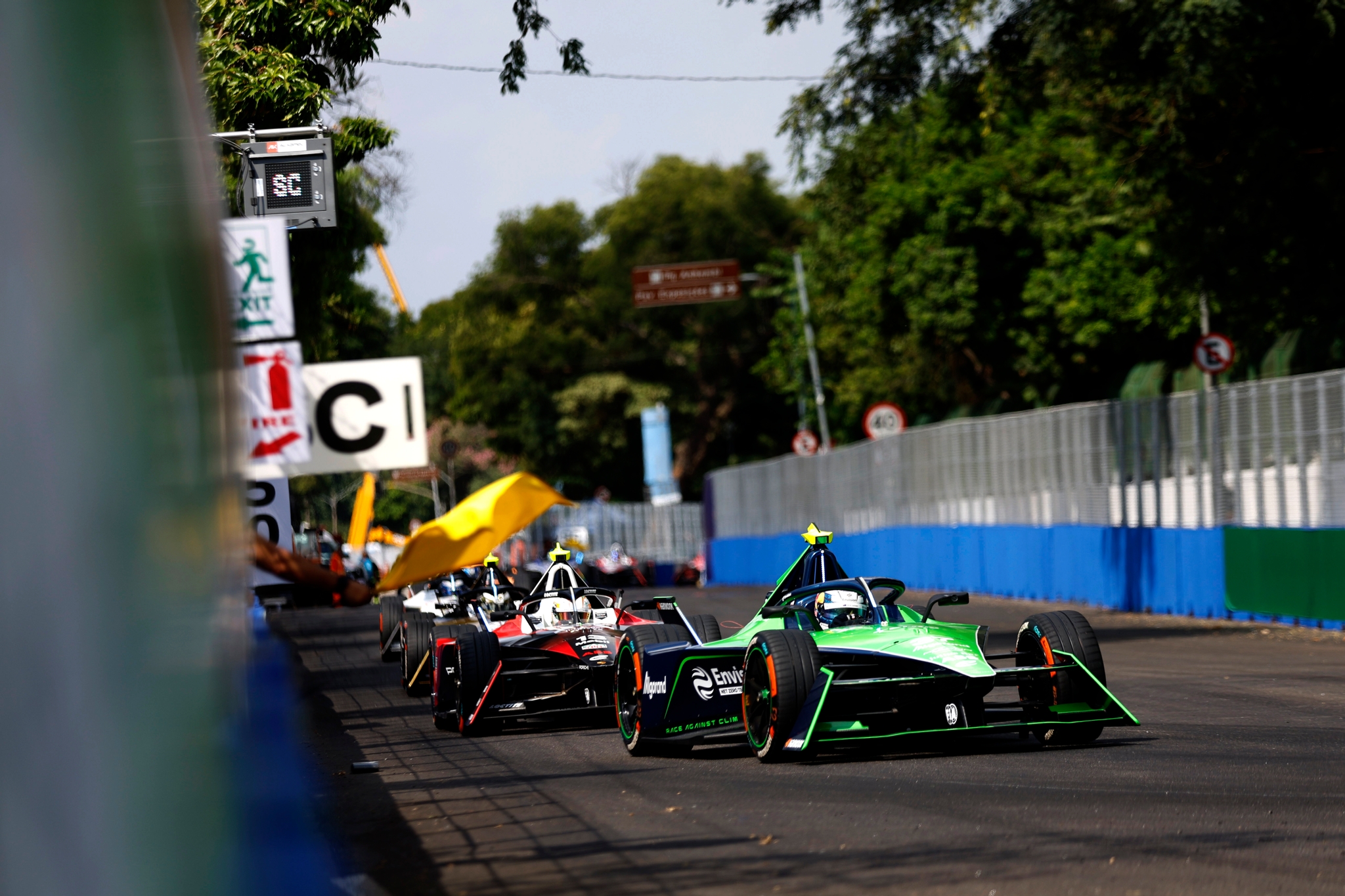 Mitch Evans Leads Jaguar to Podium Sweep at Formula E Sao Paulo E-Prix