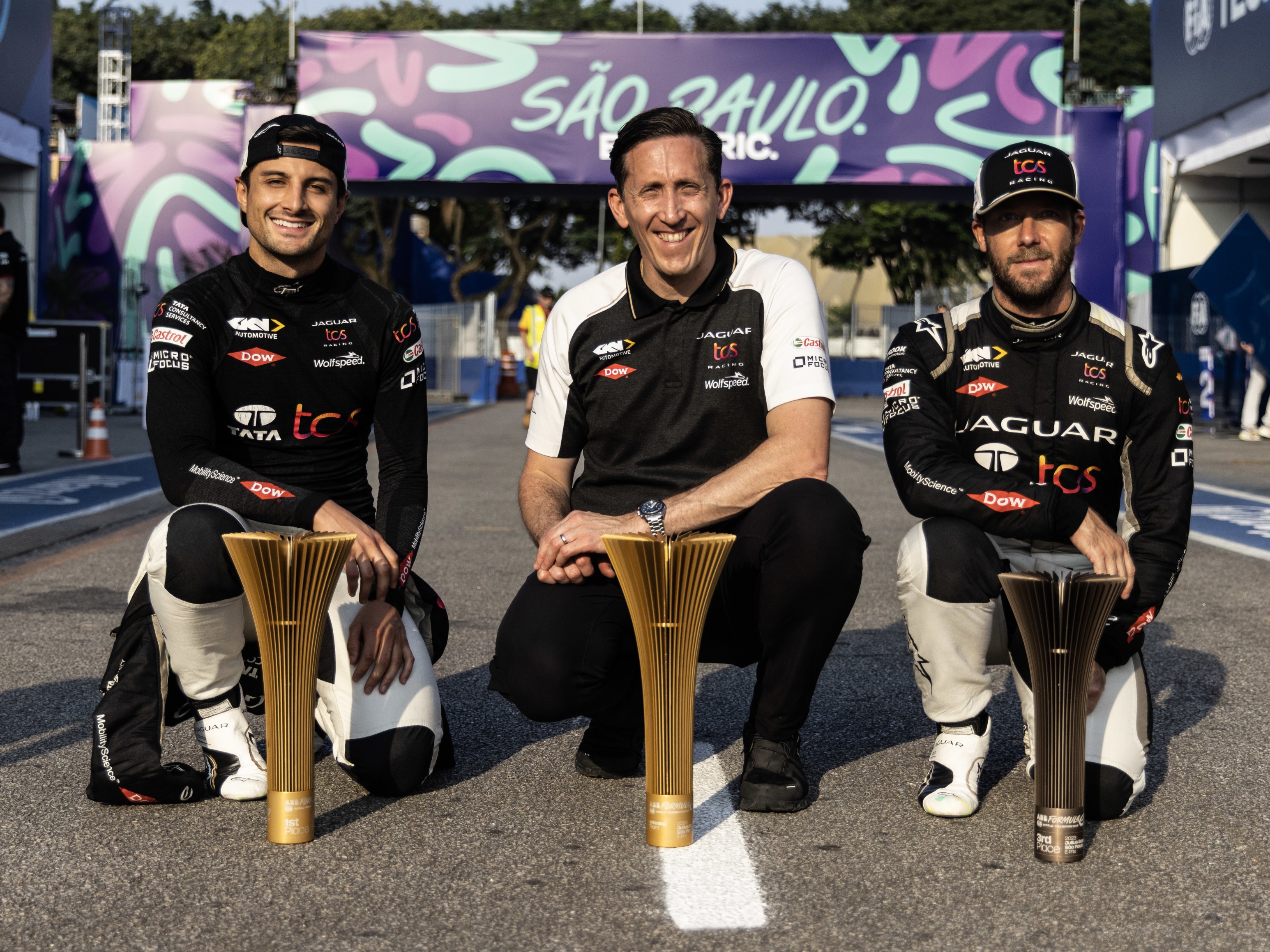 Jaguar Mitch Evans James Barclay Sam Bird Formula E