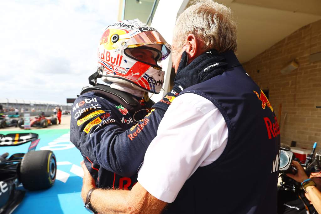 Max Verstappen Helmut Marko Red Bull F1