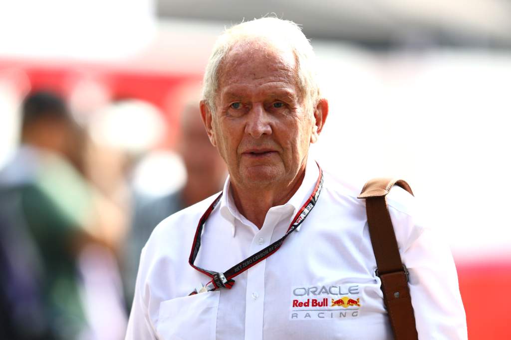 Helmut Marko Red Bull F1