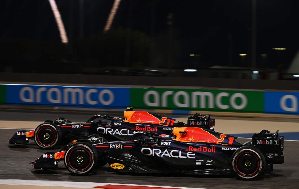 Max Verstappen Sergio Perez Red Bull F1