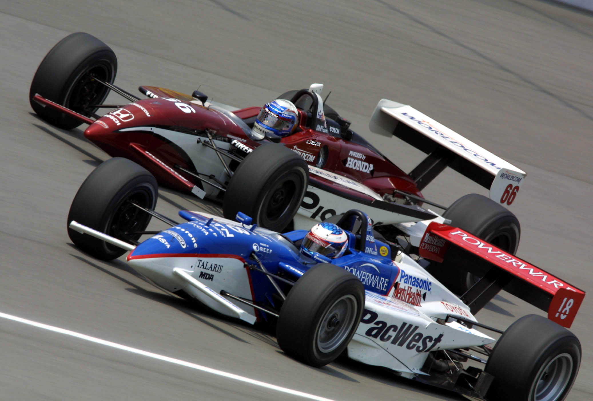 Alex Zanardi Scott Dixon CART