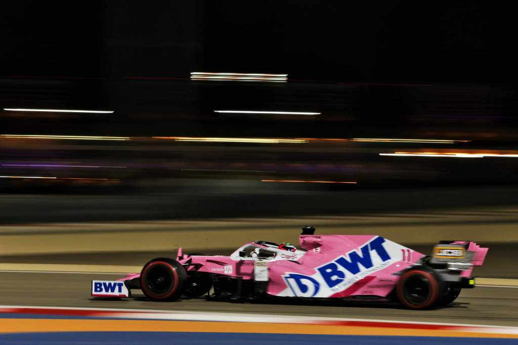 Sergio Perez Racing Point F1 Bahrain