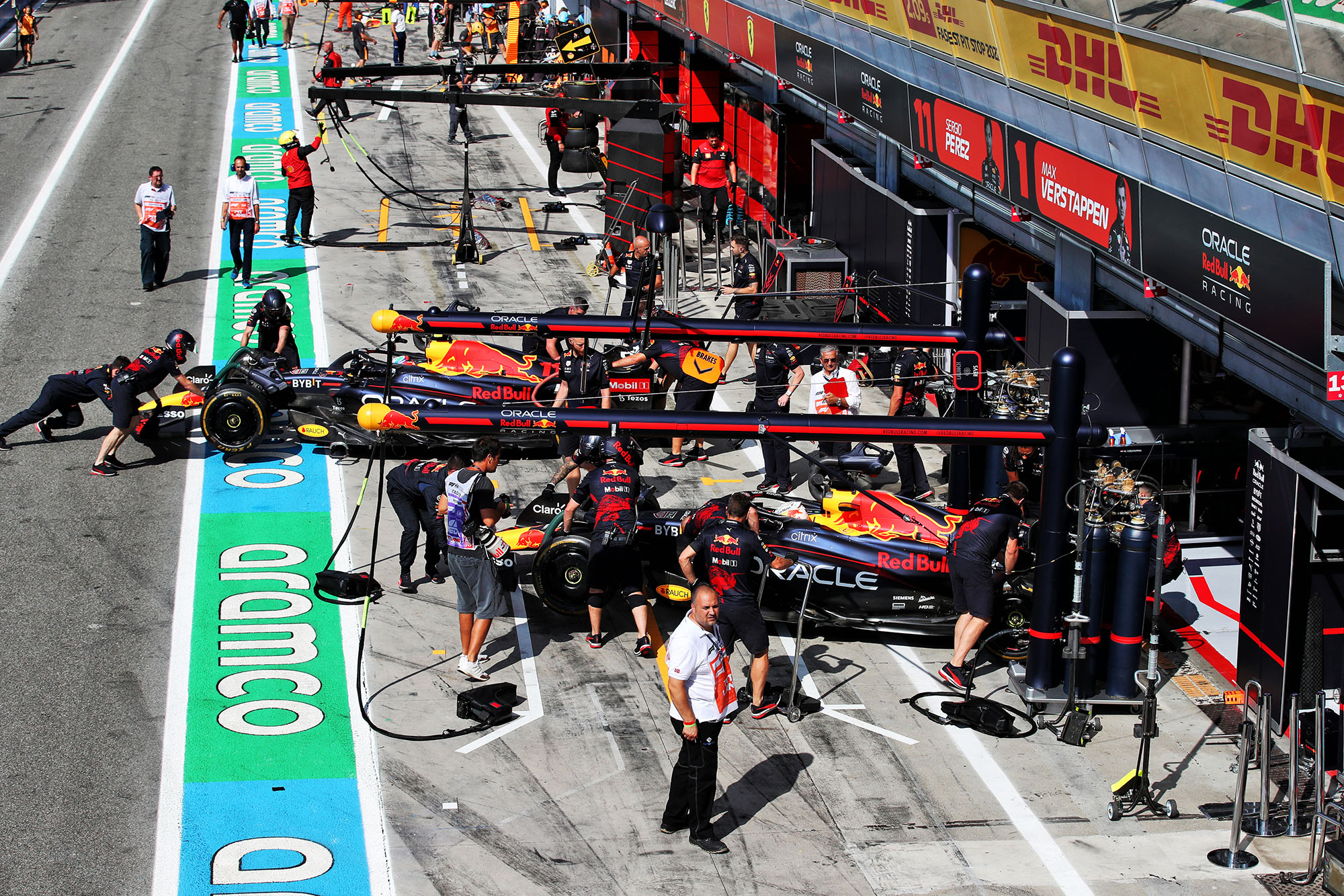 Motor Racing Formula One World Championship Italian Grand Prix Practice Day Monza, Italy