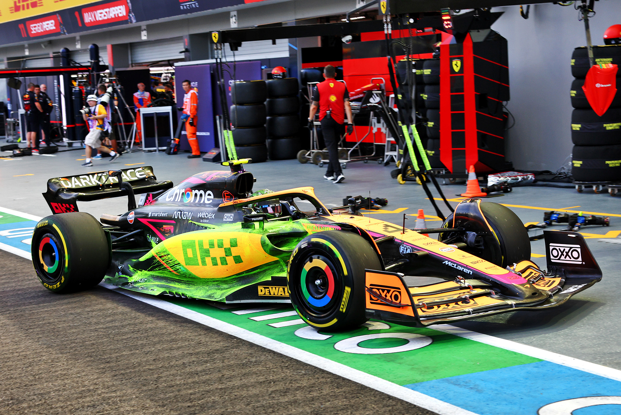 Motor Racing Formula One World Championship Singapore Grand Prix Practice Day Singapore, Singapore