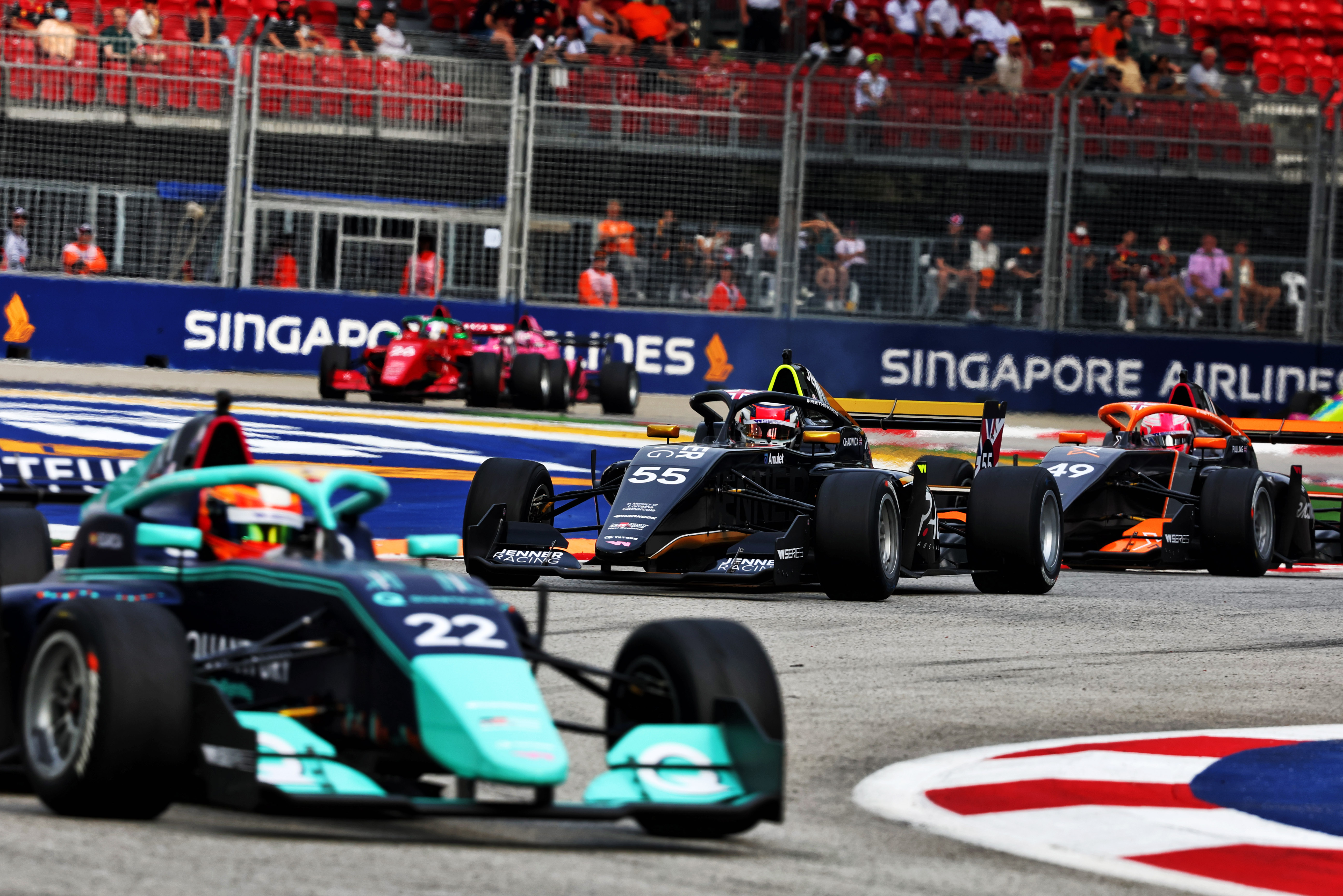 Motor Racing W Series Race Day Marina Bay Street Circuit, Singapore