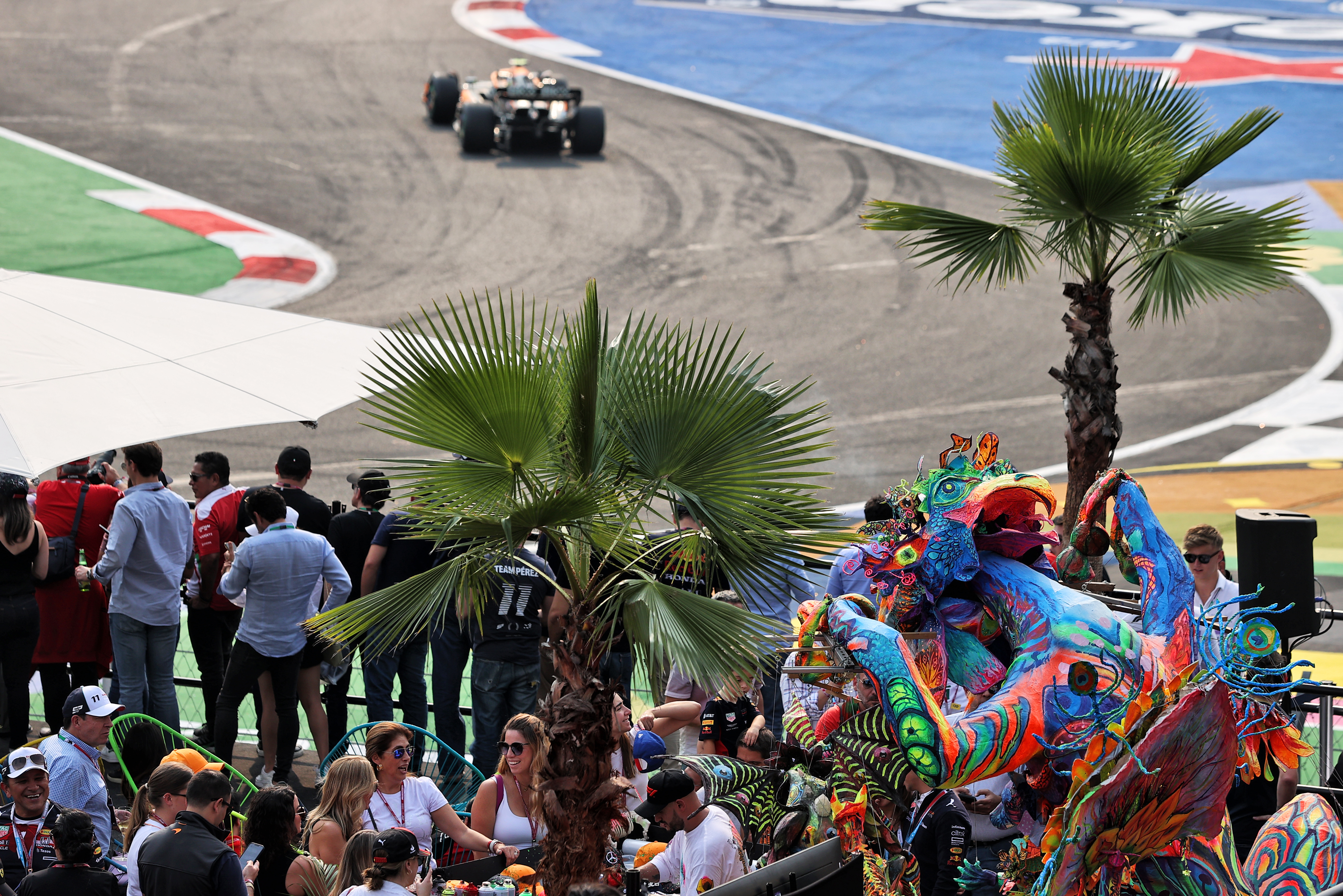 Motor Racing Formula One World Championship Mexican Grand Prix Practice Day Mexico City, Mexico