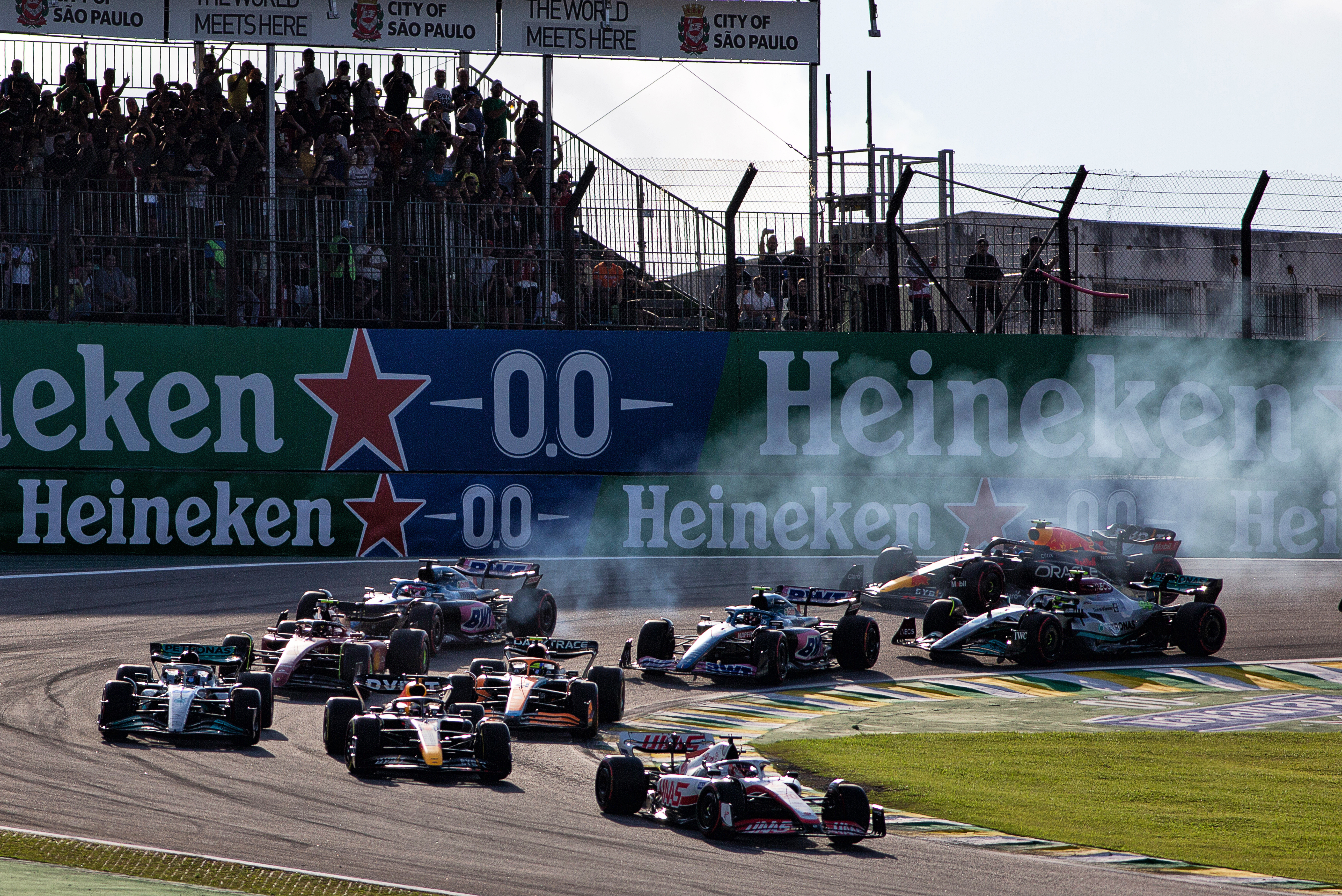 Motor Racing Formula One World Championship Brazilian Grand Prix Sprint Day Sao Paulo, Brazil