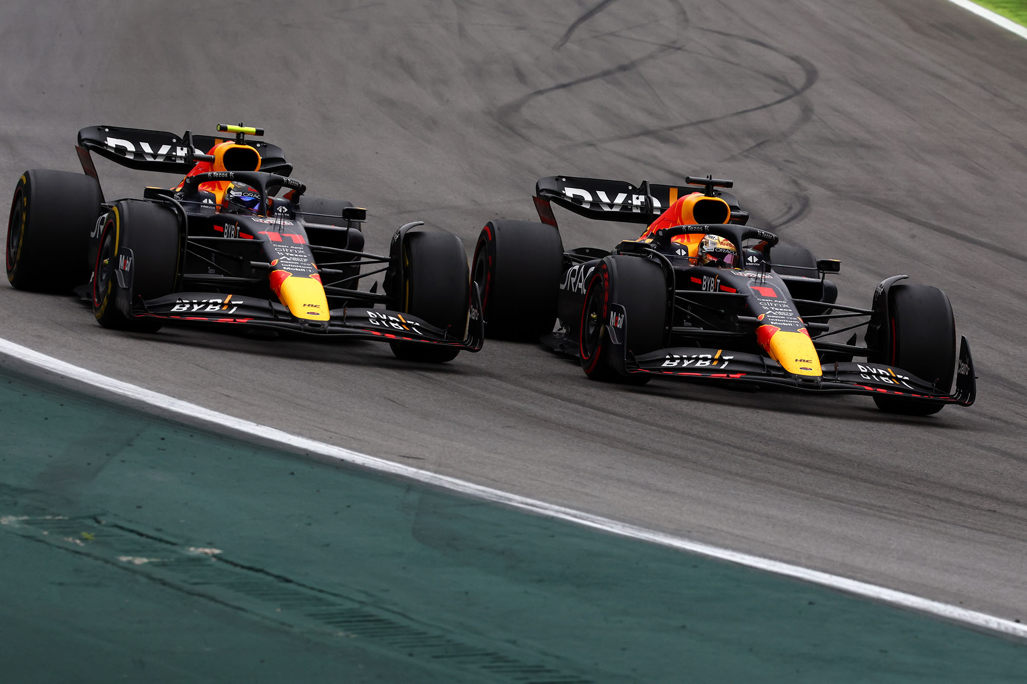 Motor Racing Formula One World Championship Brazilian Grand Prix Race Day Sao Paulo, Brazil