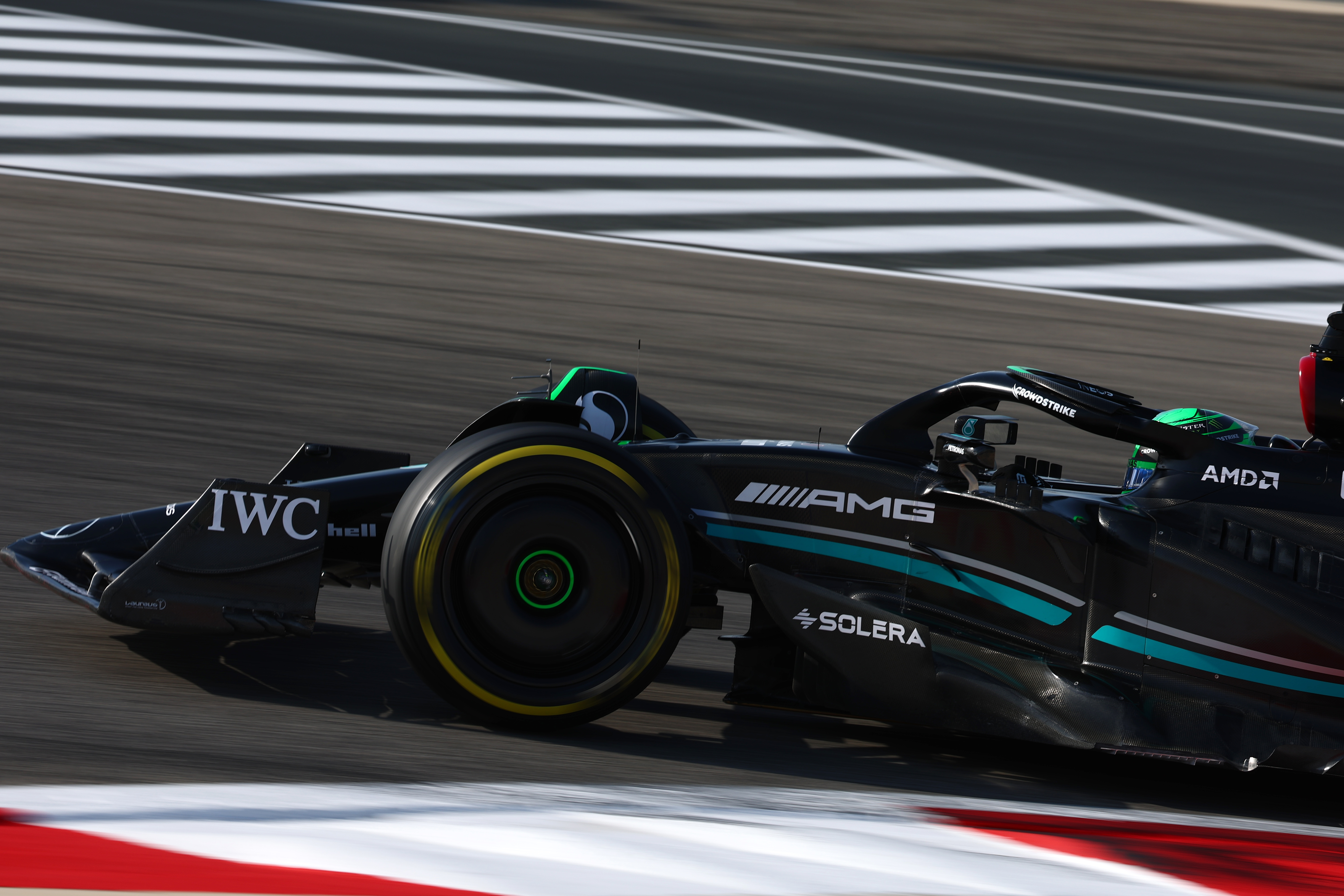 George Russell Mercedes W14 F1 Bahrain GP