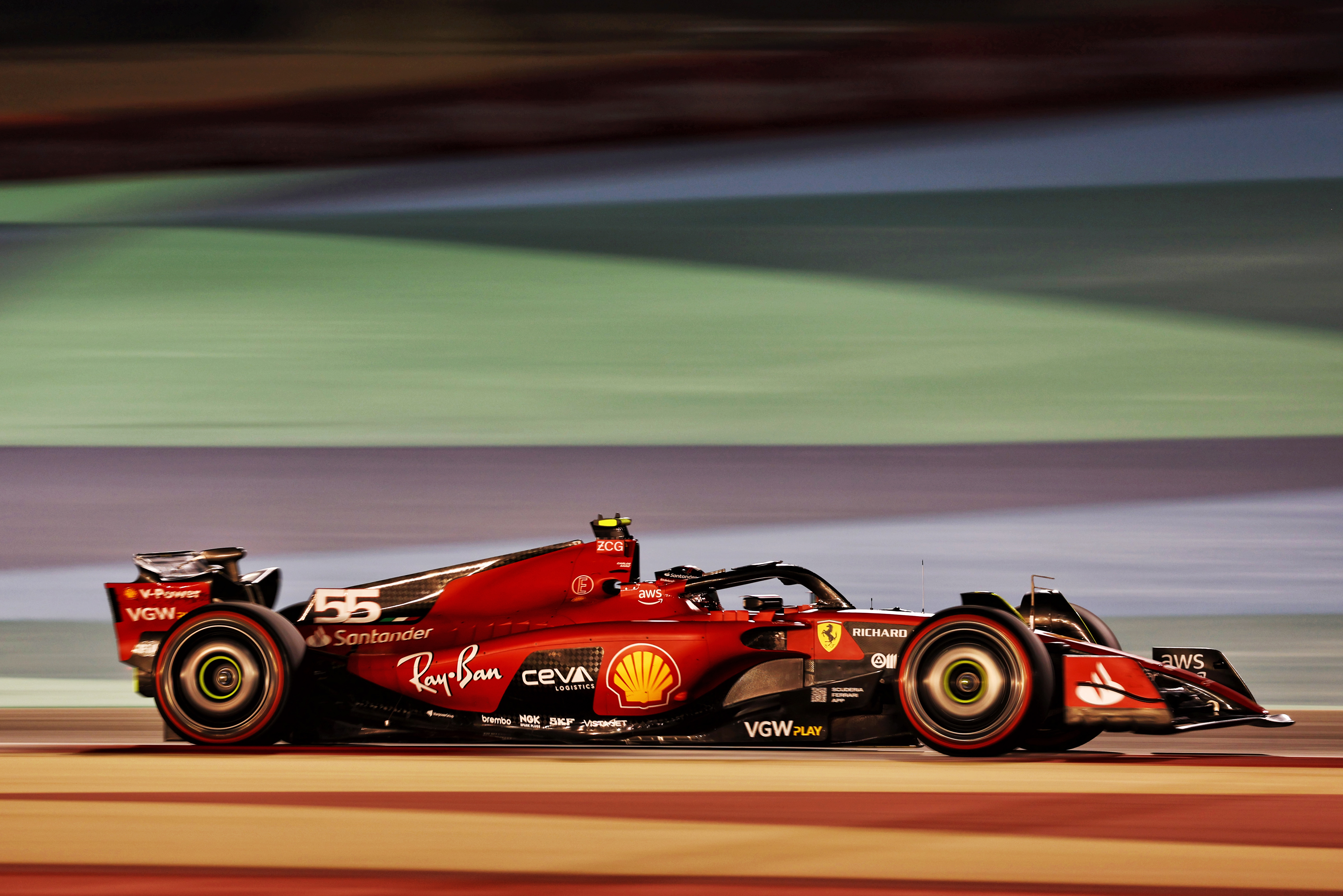 Motor Racing Formula One World Championship Bahrain Grand Prix Practice Day Sakhir, Bahrain