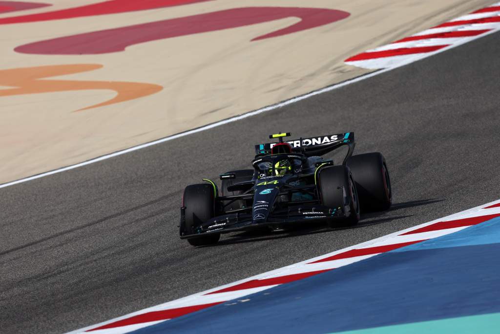 Lewis Hamilton Mercedes F1 Bahrain GP