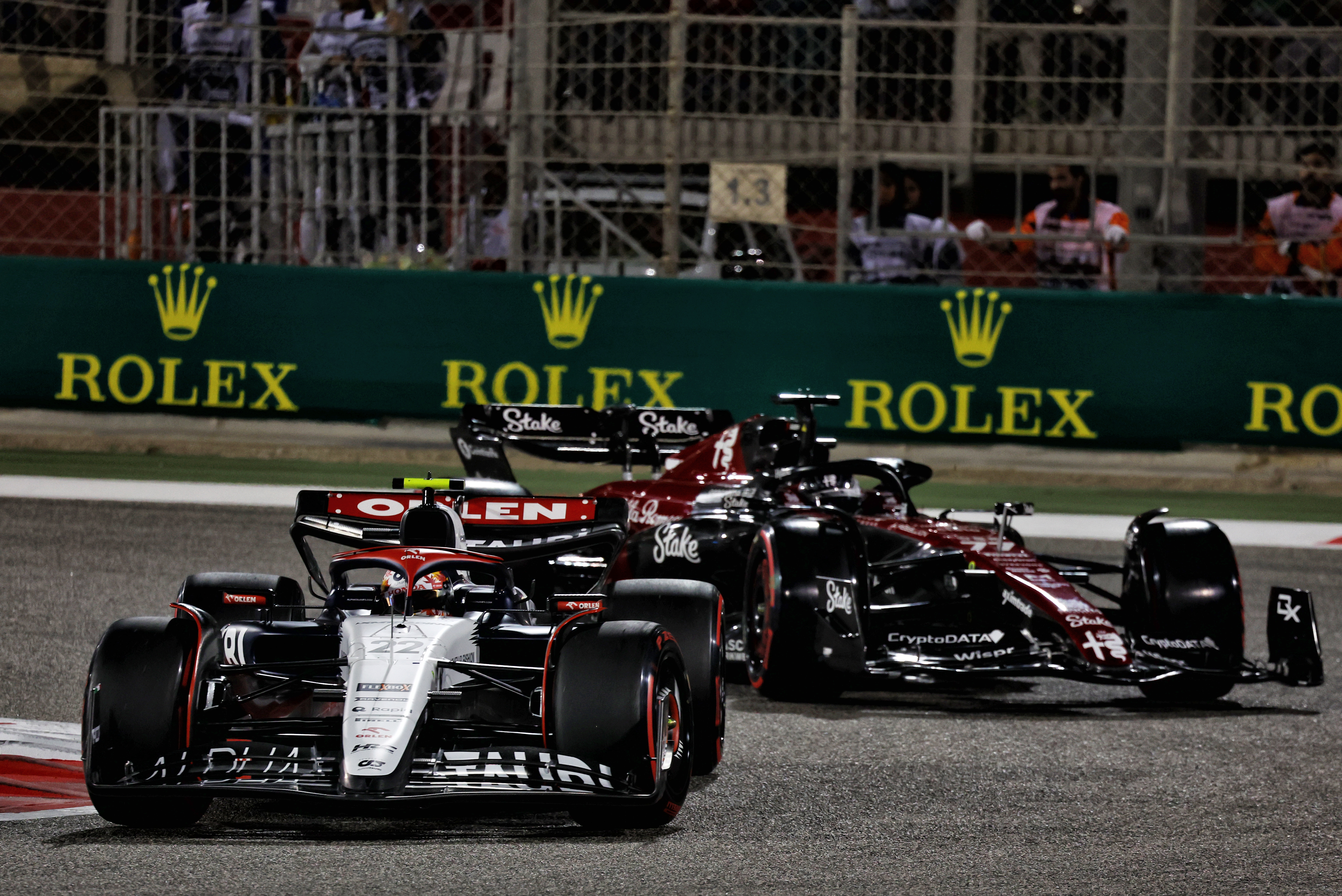 Motor Racing Formula One World Championship Bahrain Grand Prix Qualifying Day Sakhir, Bahrain