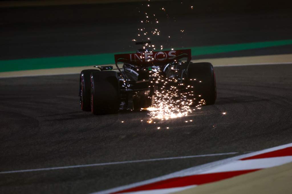 Lewis Hamilton Mercedes Bahrain GP F1