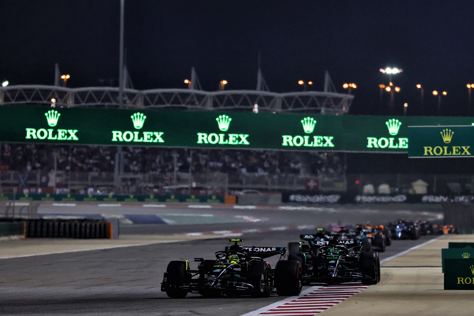 Motor Racing Formula One World Championship Bahrain Grand Prix Race Day Sakhir, Bahrain