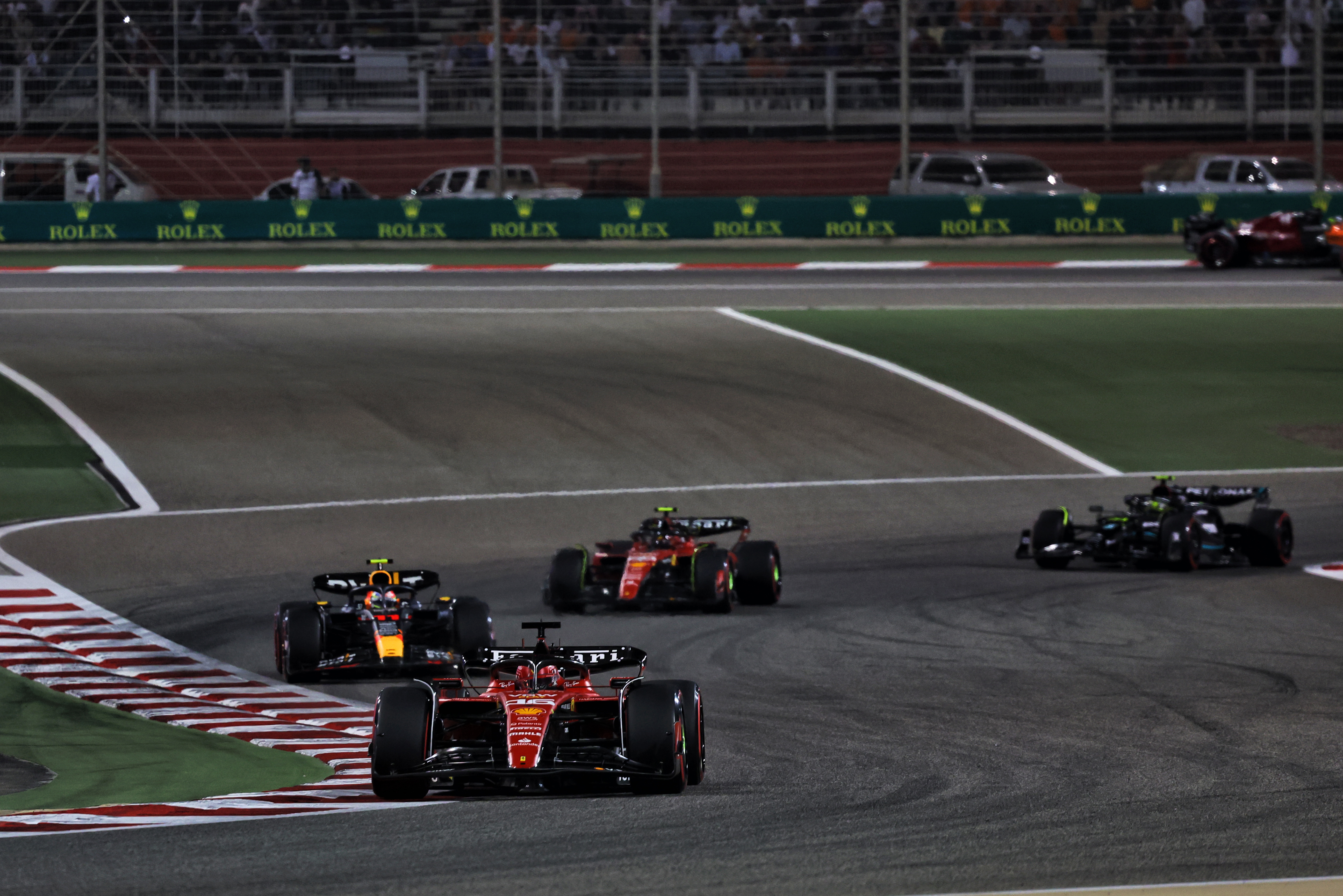 Motor Racing Formula One World Championship Bahrain Grand Prix Race Day Sakhir, Bahrain