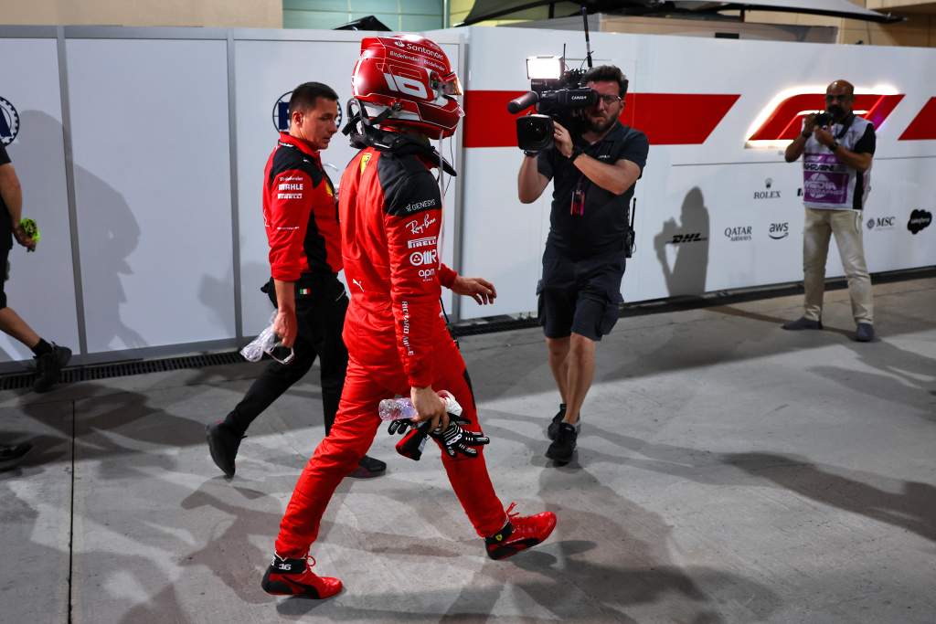 Charles Leclerc Ferrari F1 Bahrain GP