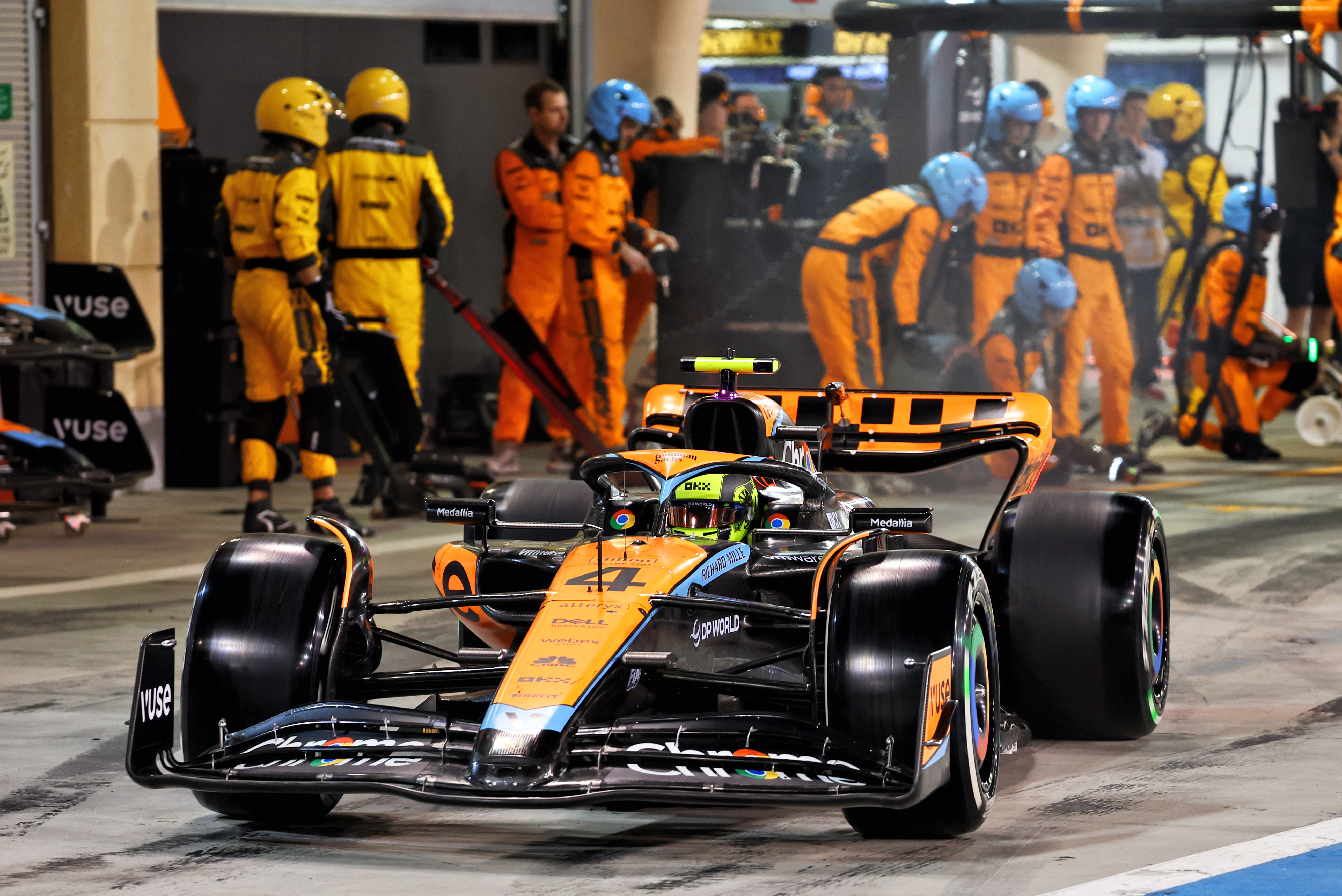 Motor Racing Formula One World Championship Bahrain Grand Prix Race Day Sakhir, Bahrain