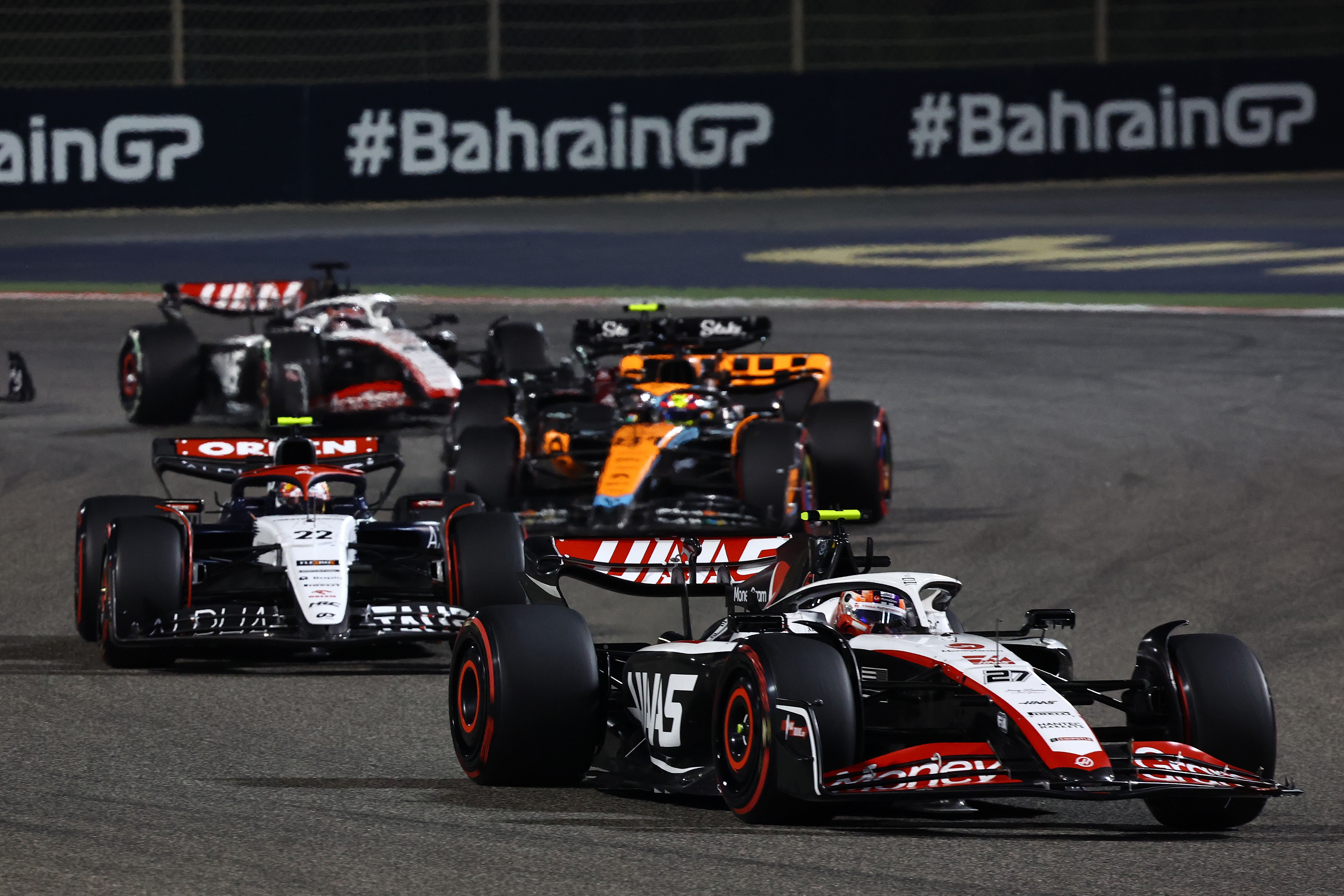 Balap Motor Kejuaraan Dunia Formula Satu Bahrain Grand Prix Race Day Sakhir, Bahrain