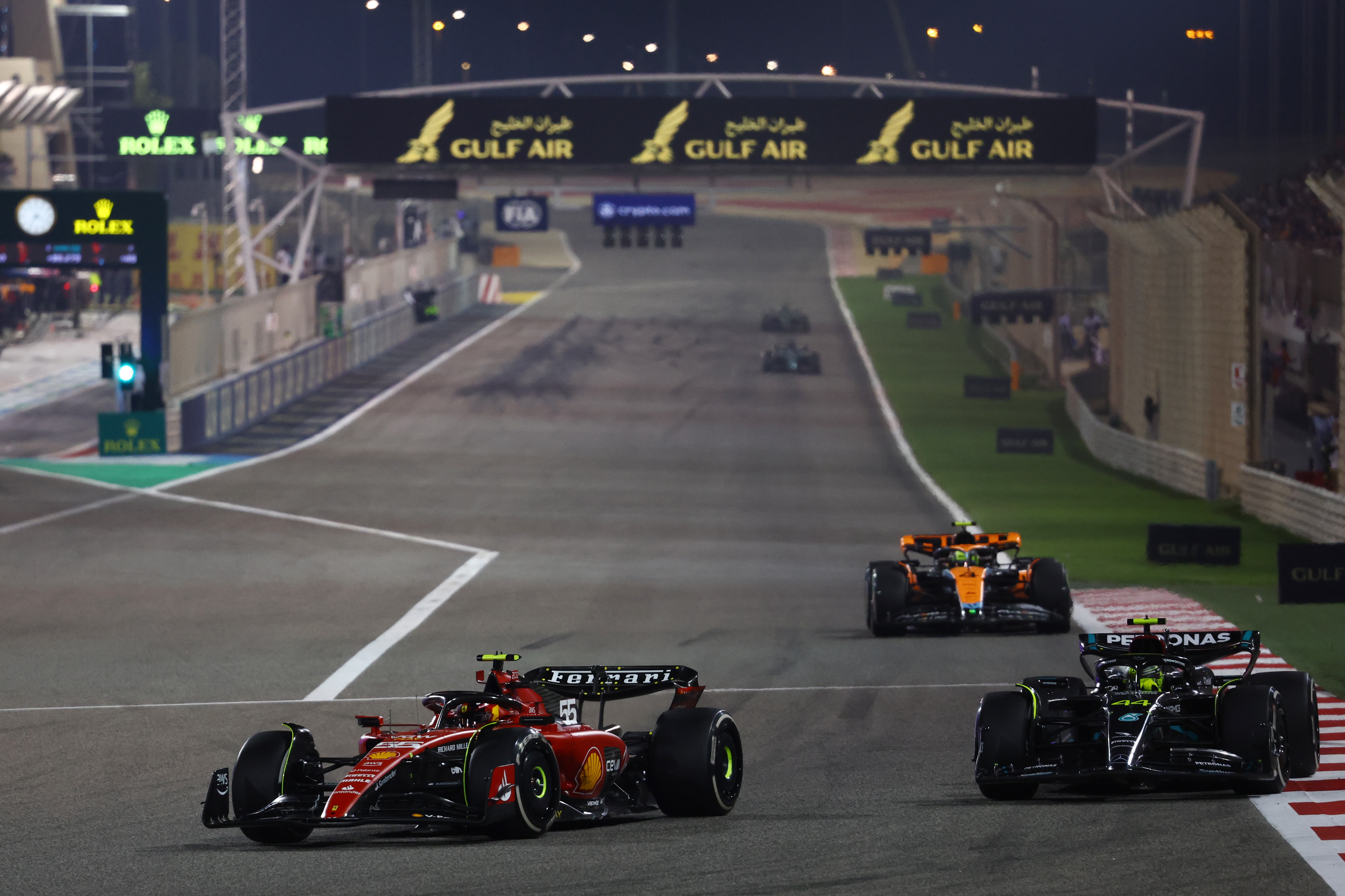 Motor Racing Formula One World Championship Bahrain Grand Prix Race Day Sakhir, Bahrain