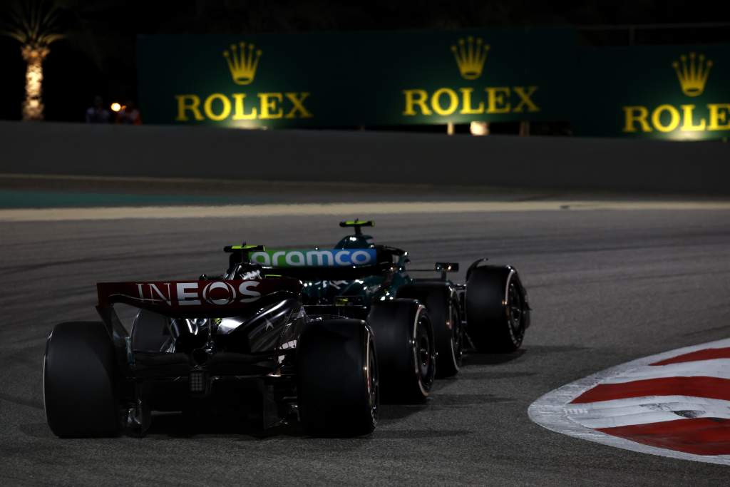 Motor Racing Formula One World Championship Bahrain Grand Prix Race Day Sakhir, Bahrain