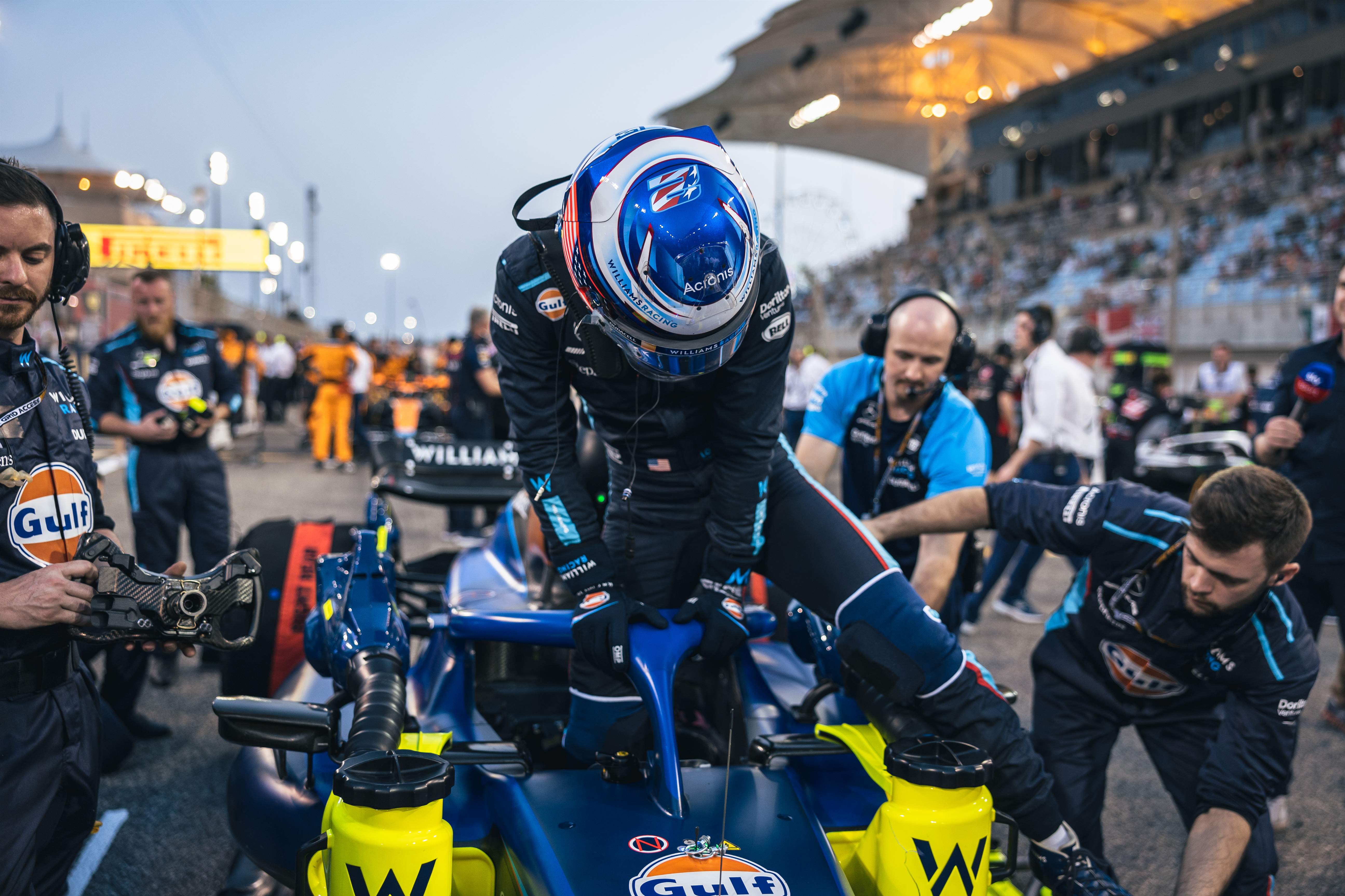 Motor Racing Formula One World Championship Bahrain Grand Prix Race Day Sakhir, Bahrain