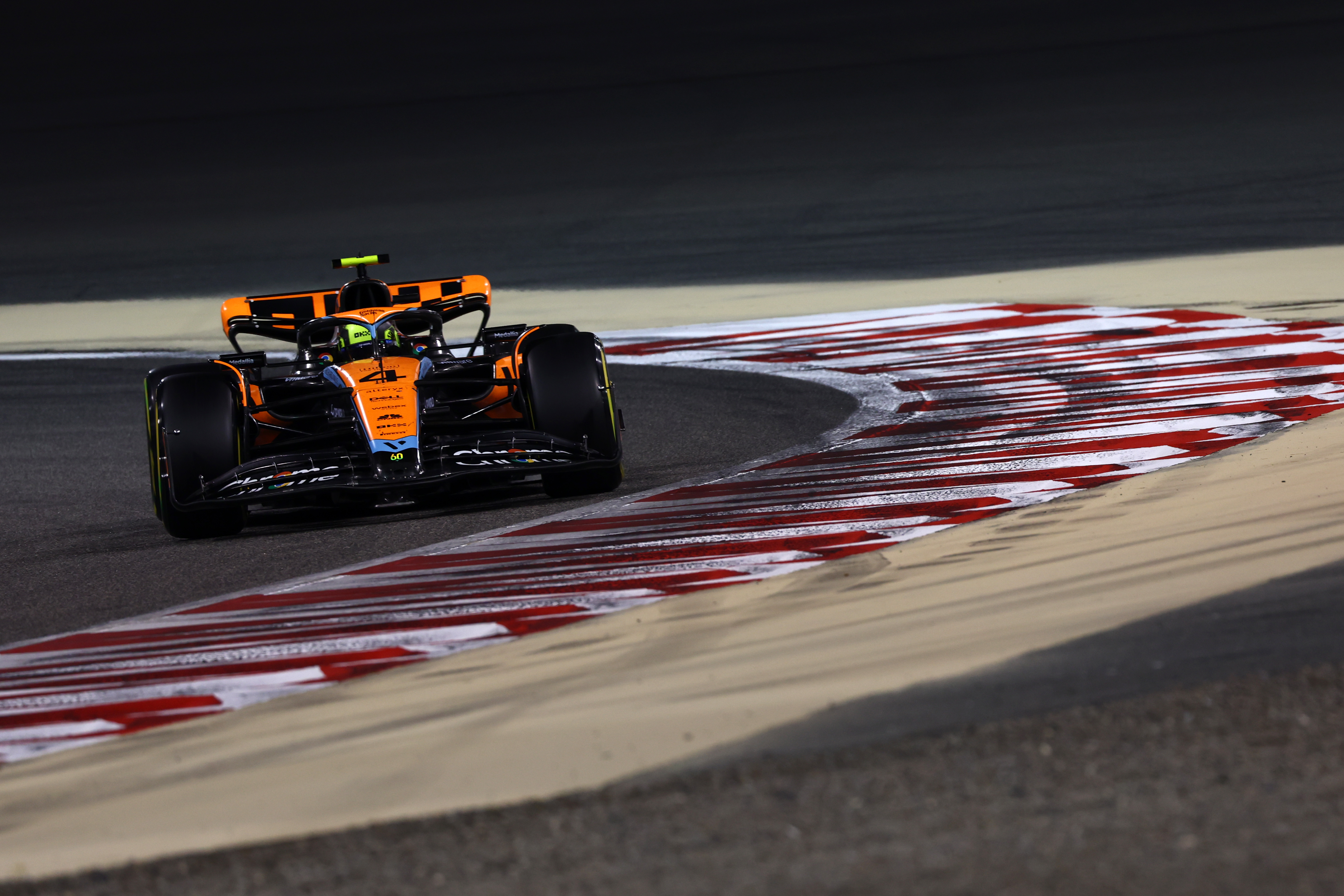 Lando Norris McLaren MCL60 Bahrain GP F1