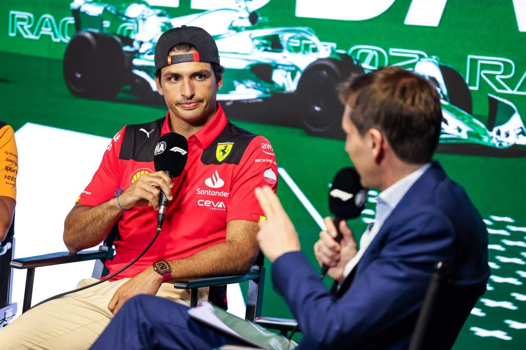 Carlos Sainz Ferrari F1 Saudi Arabian GP