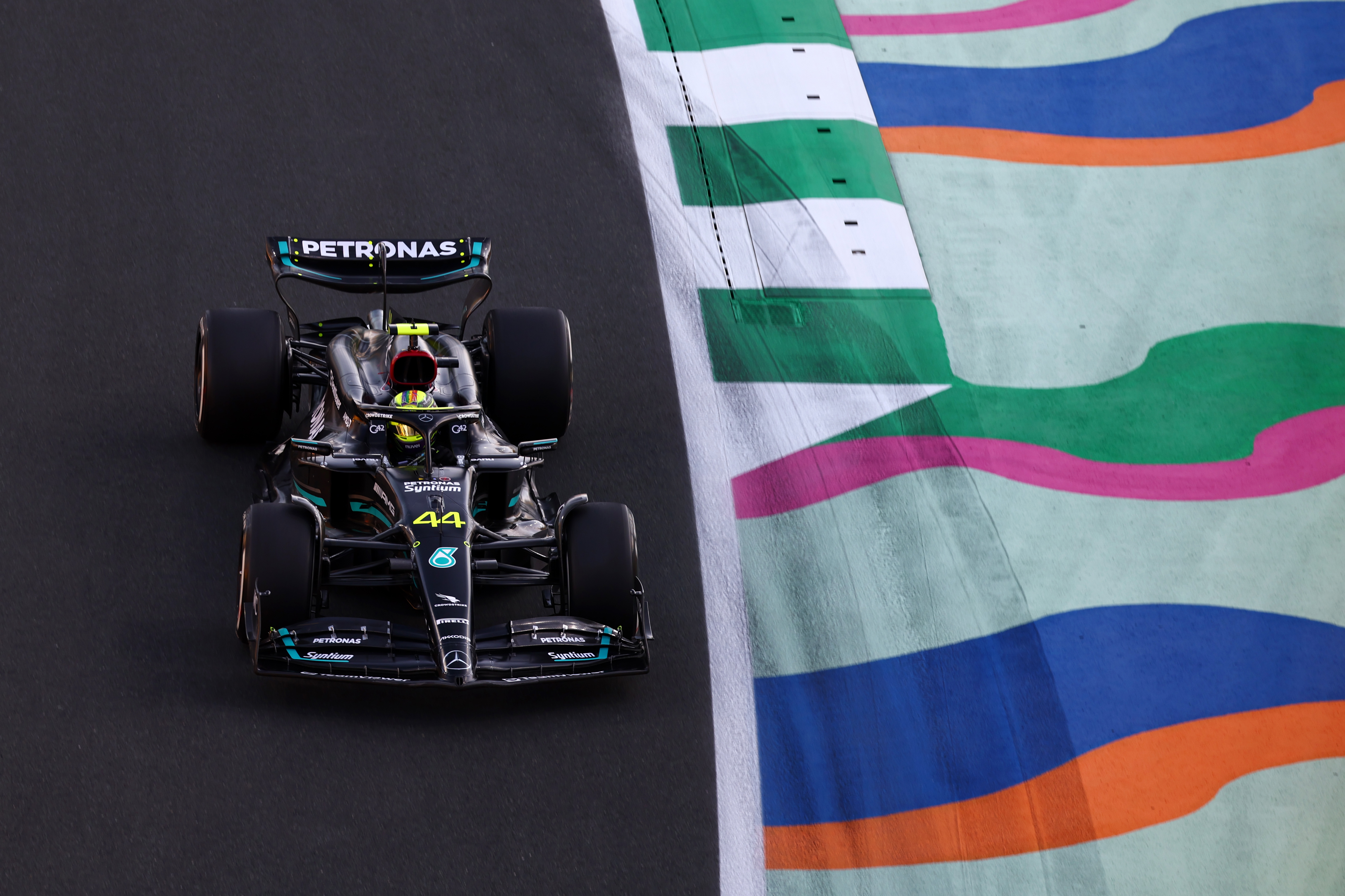 Motor Racing Formula One World Championship Saudi Arabian Grand Prix Practice Day Jeddah, Saudi Arabia