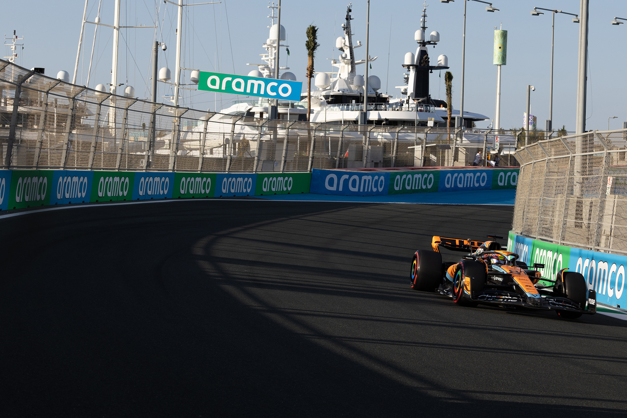 Motor Racing Formula One World Championship Saudi Arabian Grand Prix Practice Day Jeddah, Saudi Arabia