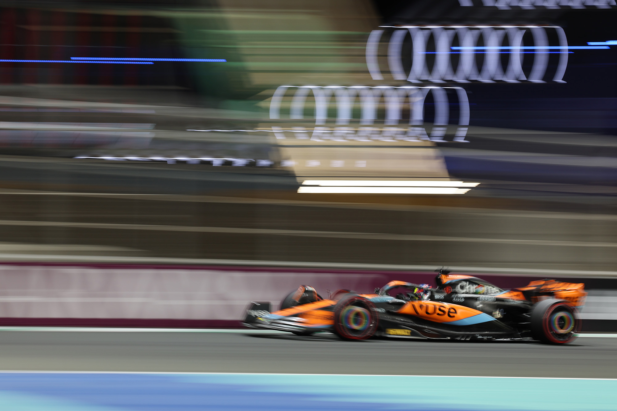 Motor Racing Formula One World Championship Saudi Arabian Grand Prix Qualifying Day Jeddah, Saudi Arabia
