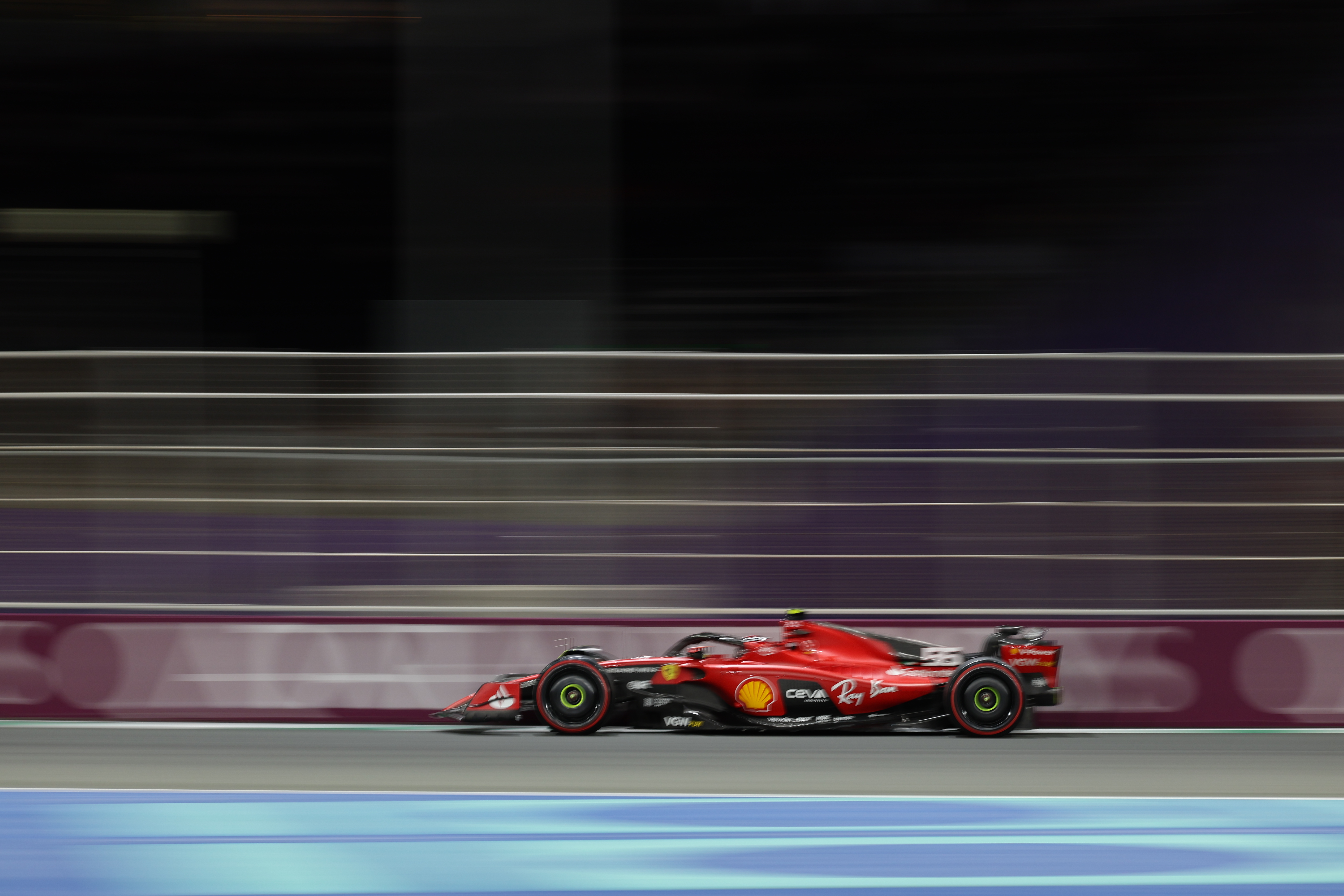 Motor Racing Formula One World Championship Saudi Arabian Grand Prix Qualifying Day Jeddah, Saudi Arabia