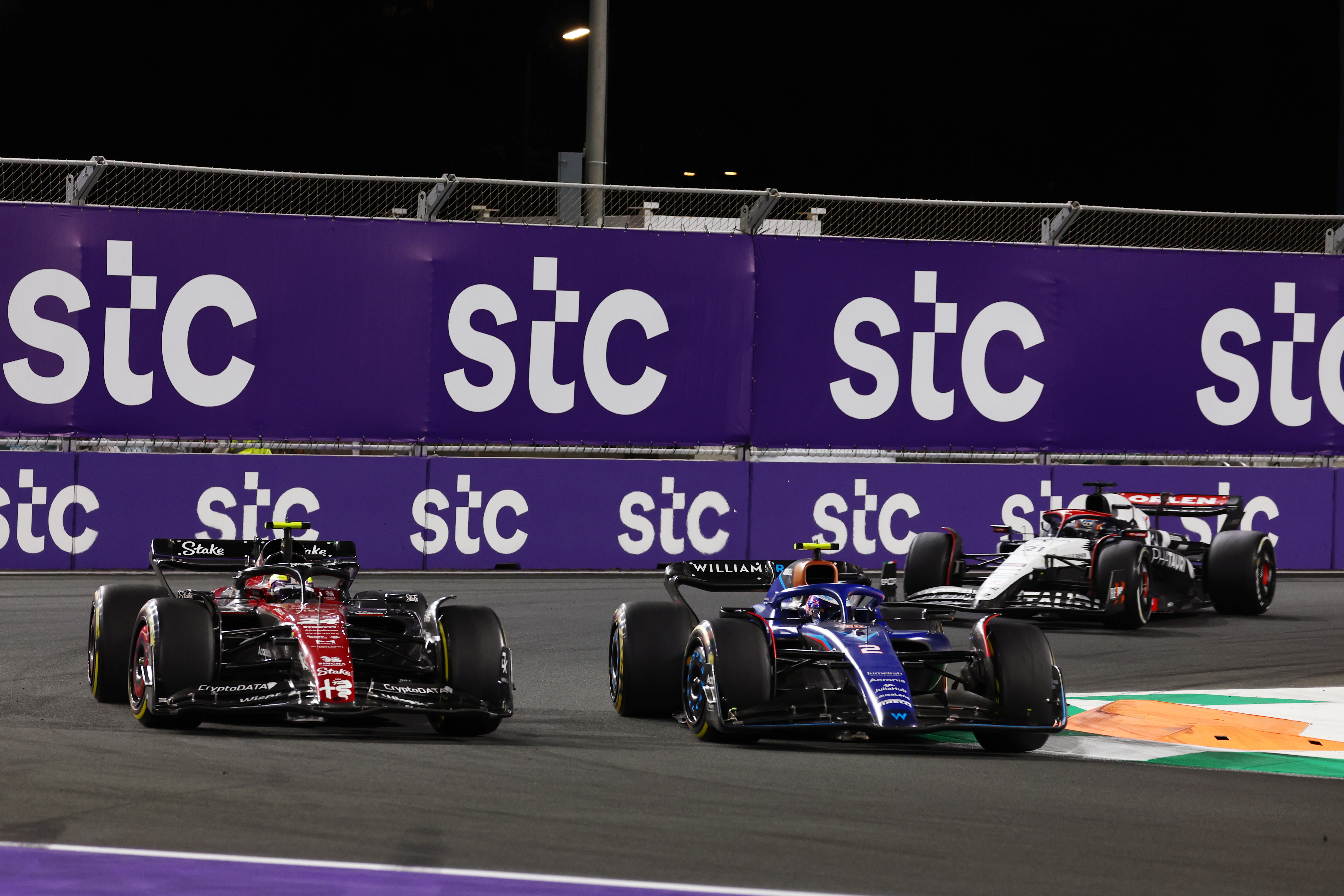 Motor Racing Formula One World Championship Saudi Arabian Grand Prix Race Day Jeddah, Saudi Arabia