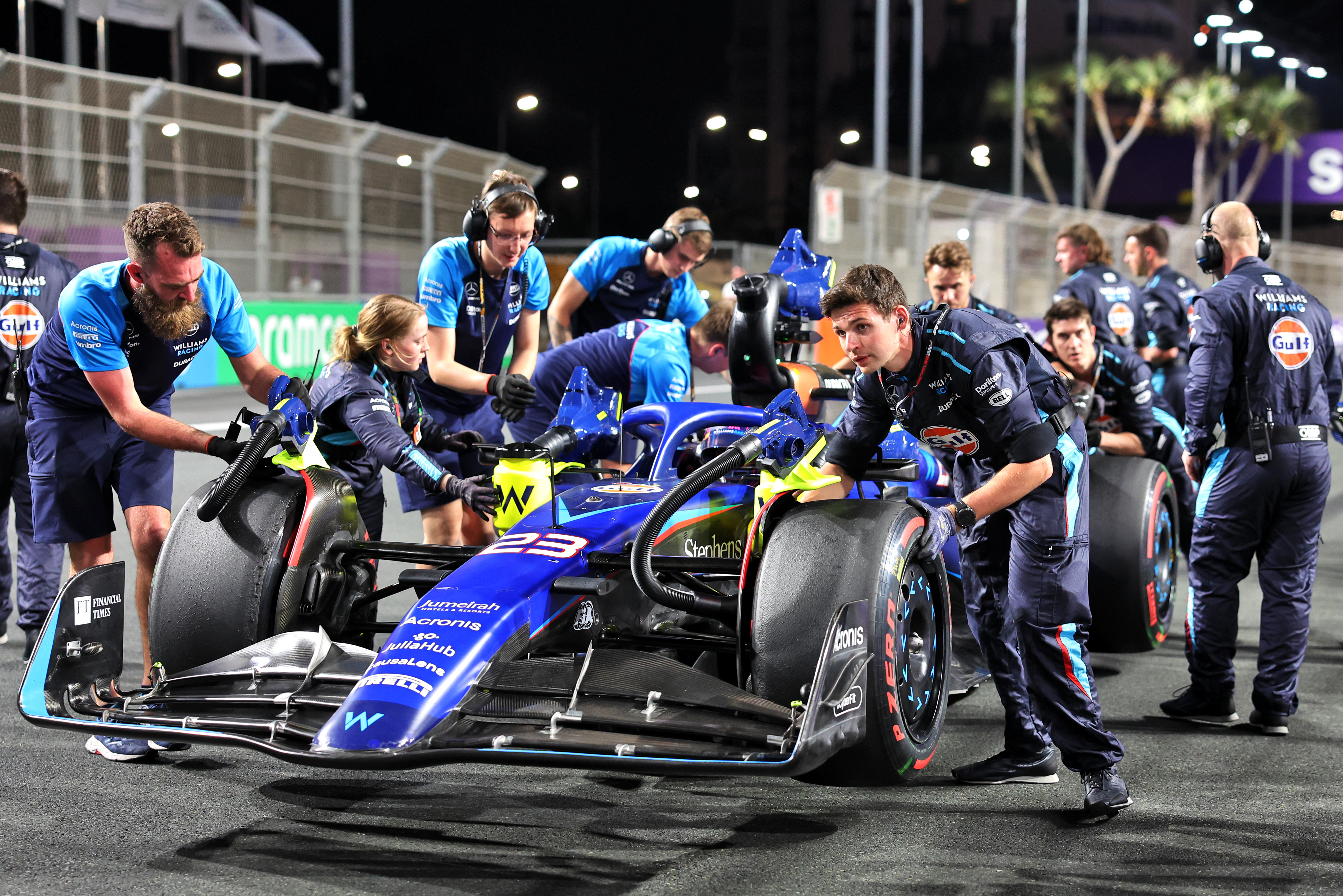 Motor Racing Formula One World Championship Saudi Arabian Grand Prix Race Day Jeddah, Saudi Arabia