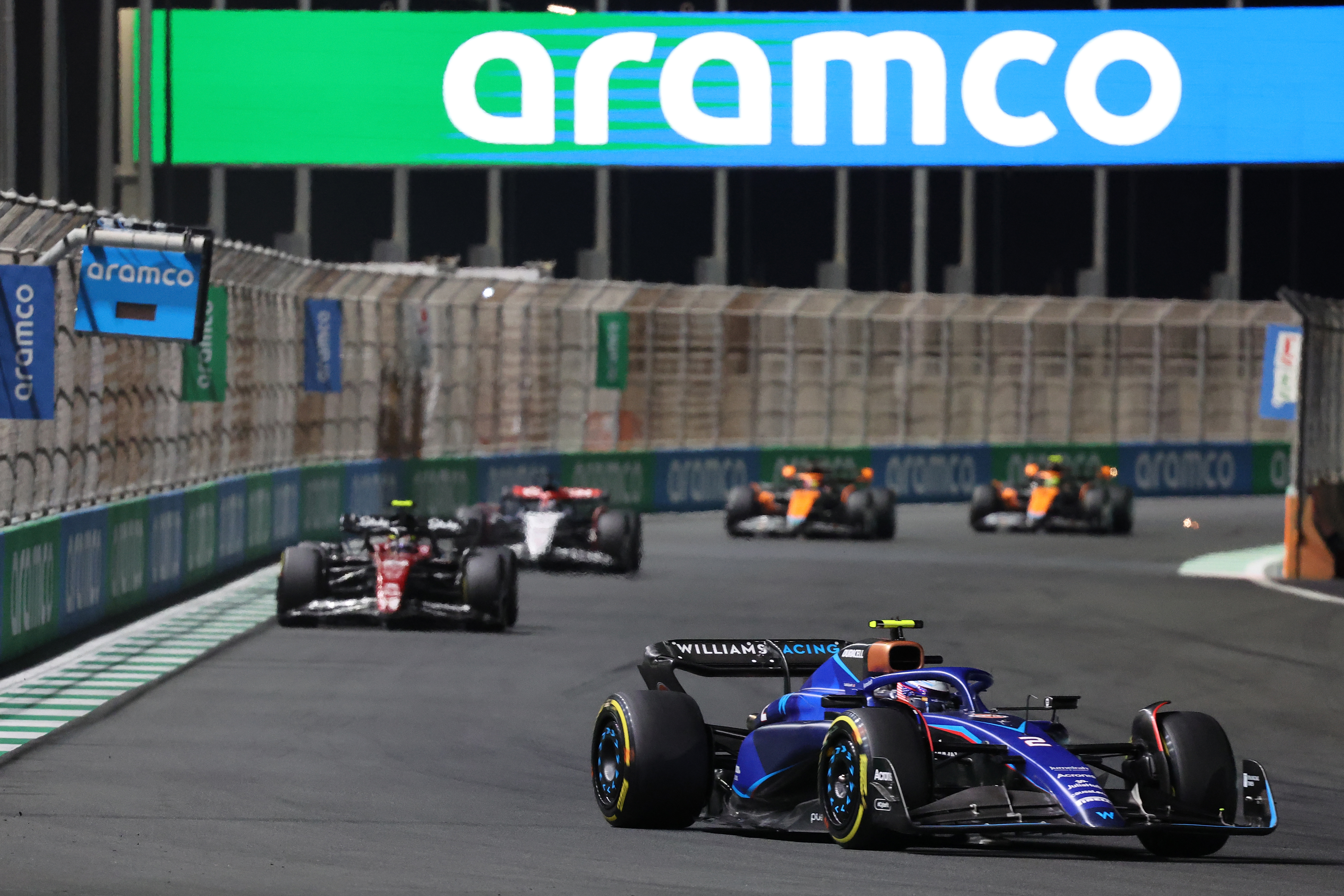 Motor Racing Formula One World Championship Saudi Arabian Grand Prix Race Day Jeddah, Saudi Arabia