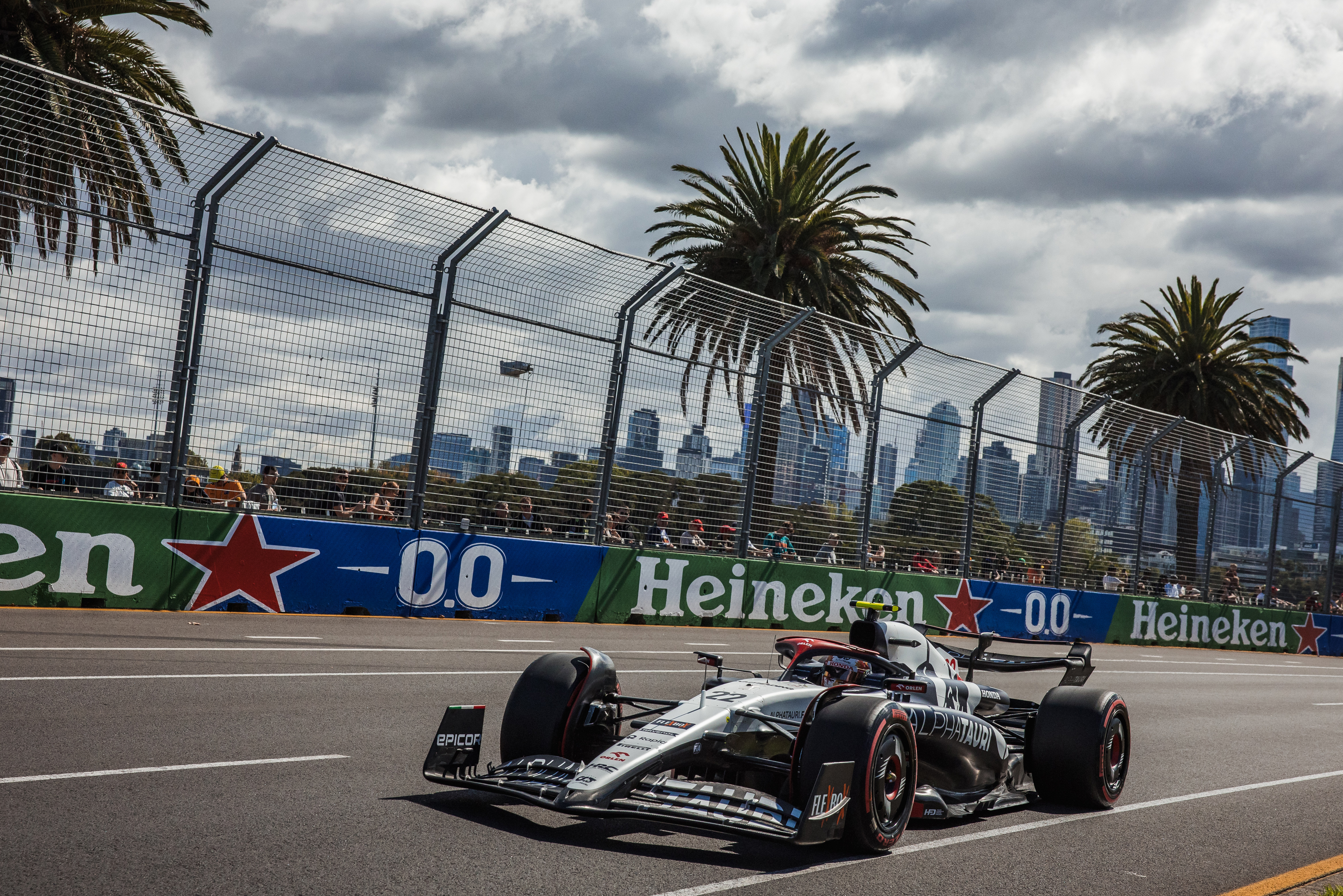 Motor Racing Formula One World Championship Australian Grand Prix Practice Day Melbourne, Australia