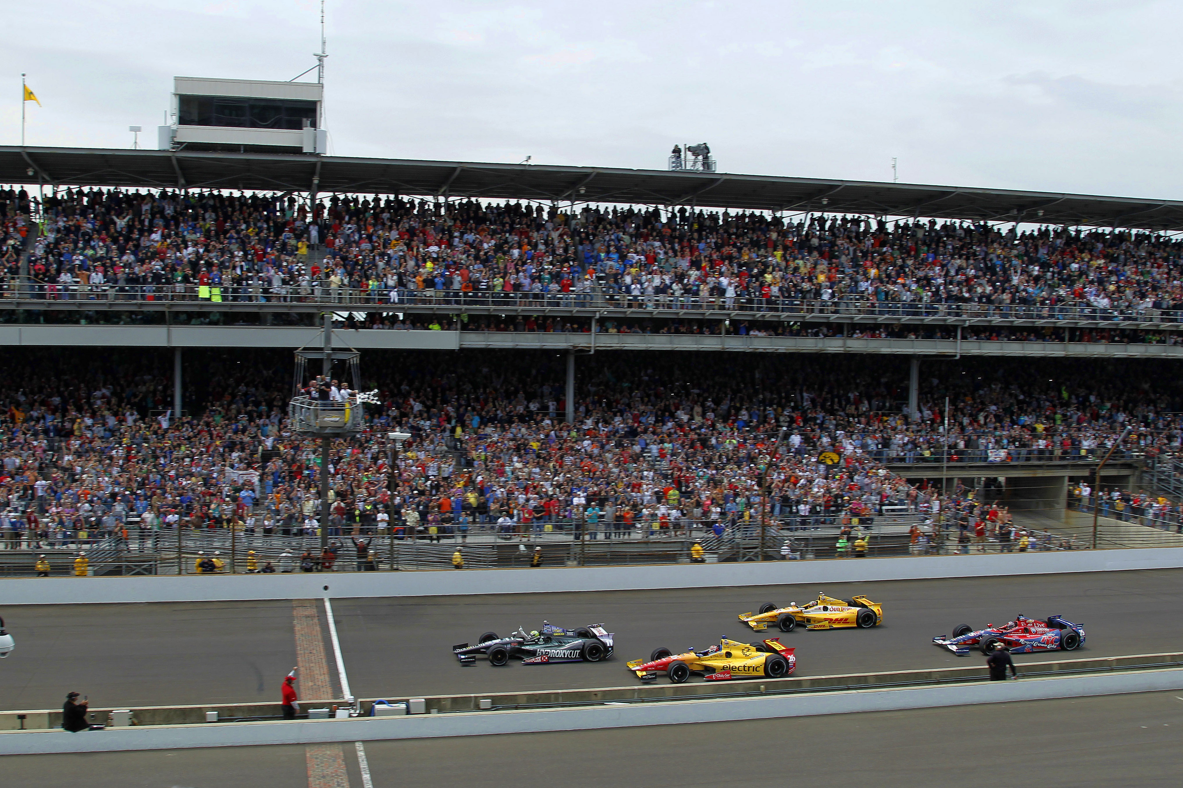 Motor Racing Izod Indycar Series Round 5, Indianpolis 500, Indianapolis, Usa