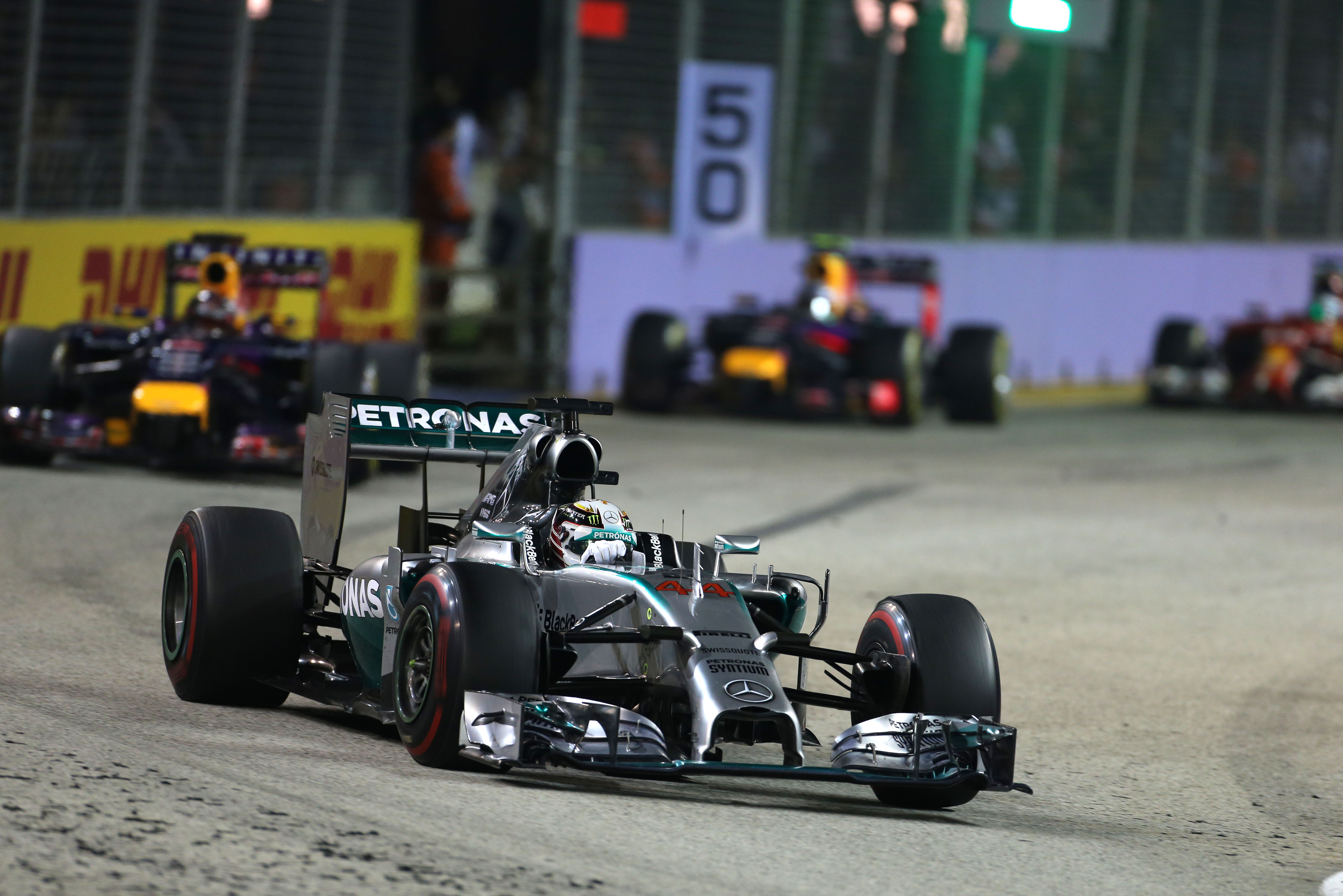 Motor Racing Formula One World Championship Singapore Grand Prix Race Day Singapore, Singapore