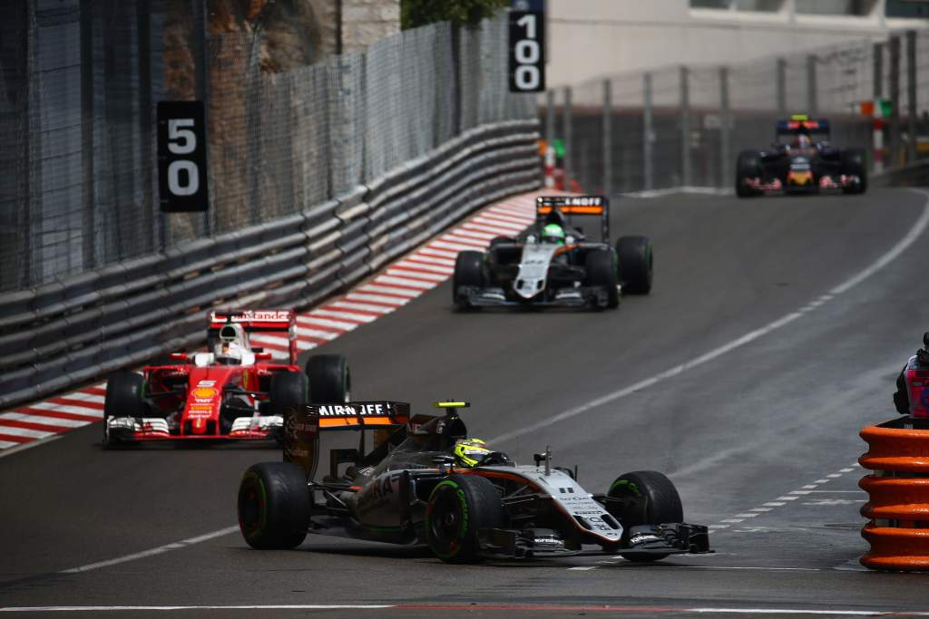 Sergio Perez Force India F1 Monaco GP