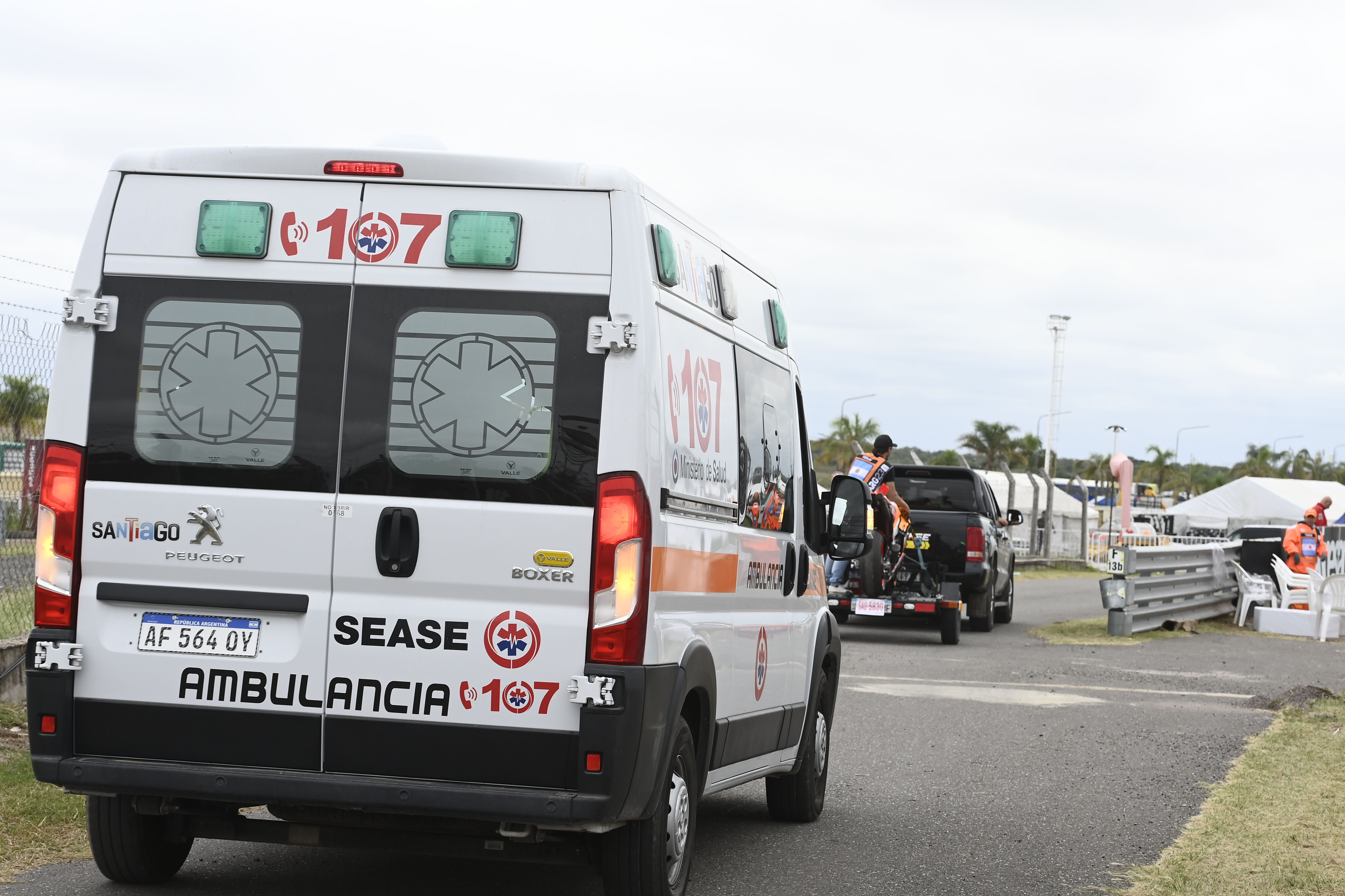 MotoGP ambulance