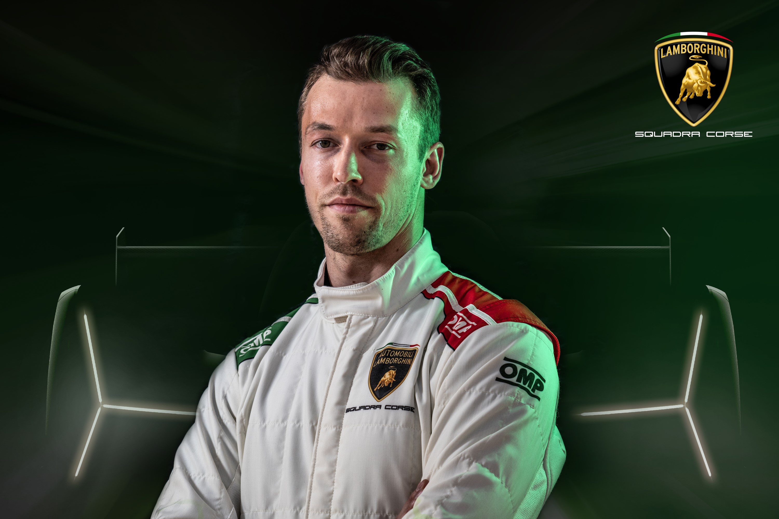 Daniel Kvyat Lamborghini