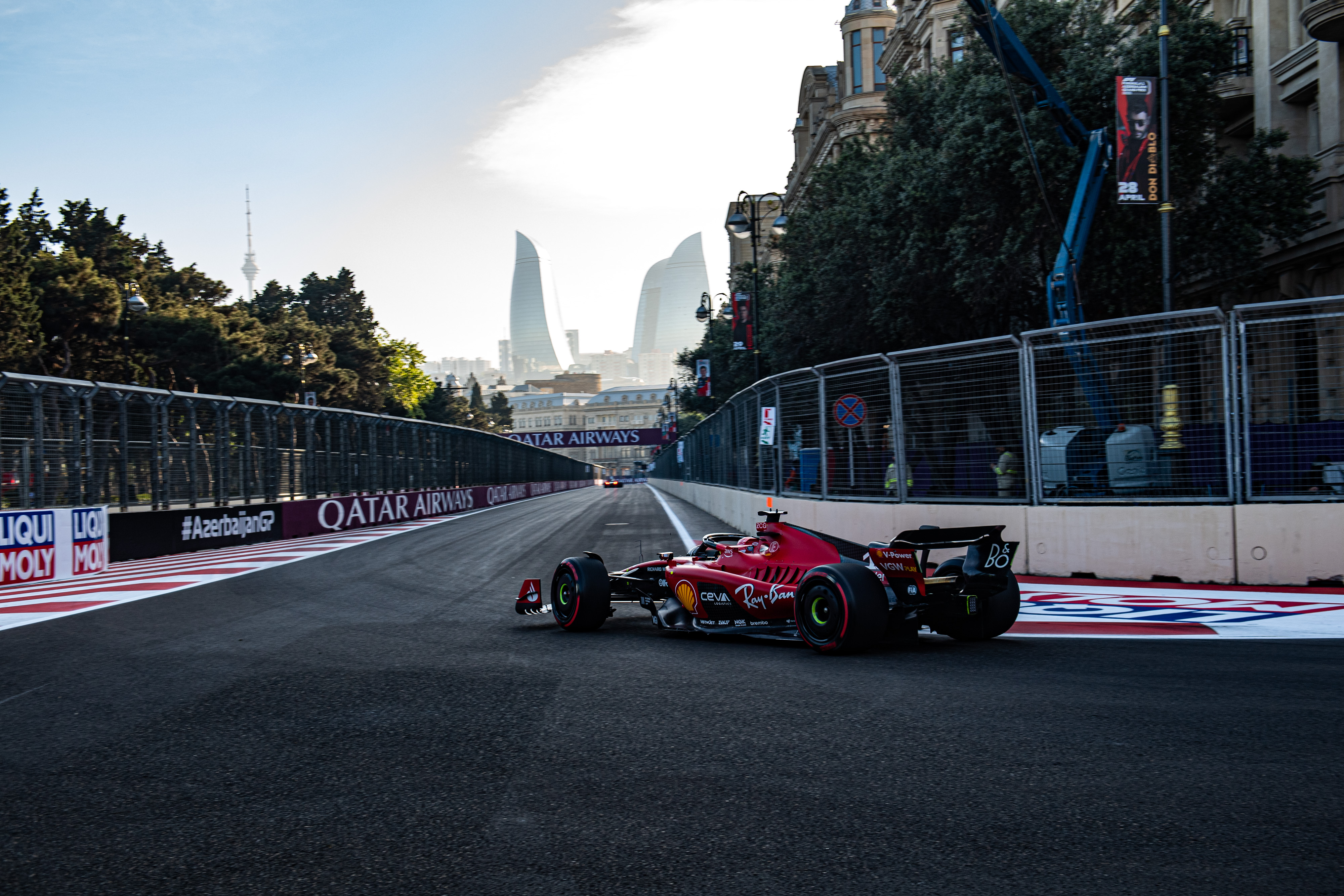 Charles Leclerc Ferrari F1 Baku