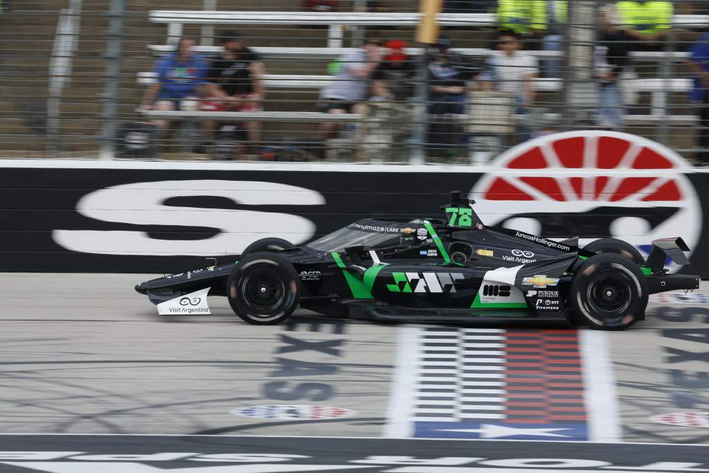 IndyCar’s new underdog hero felt nauseous in ‘amazing’ oval debut