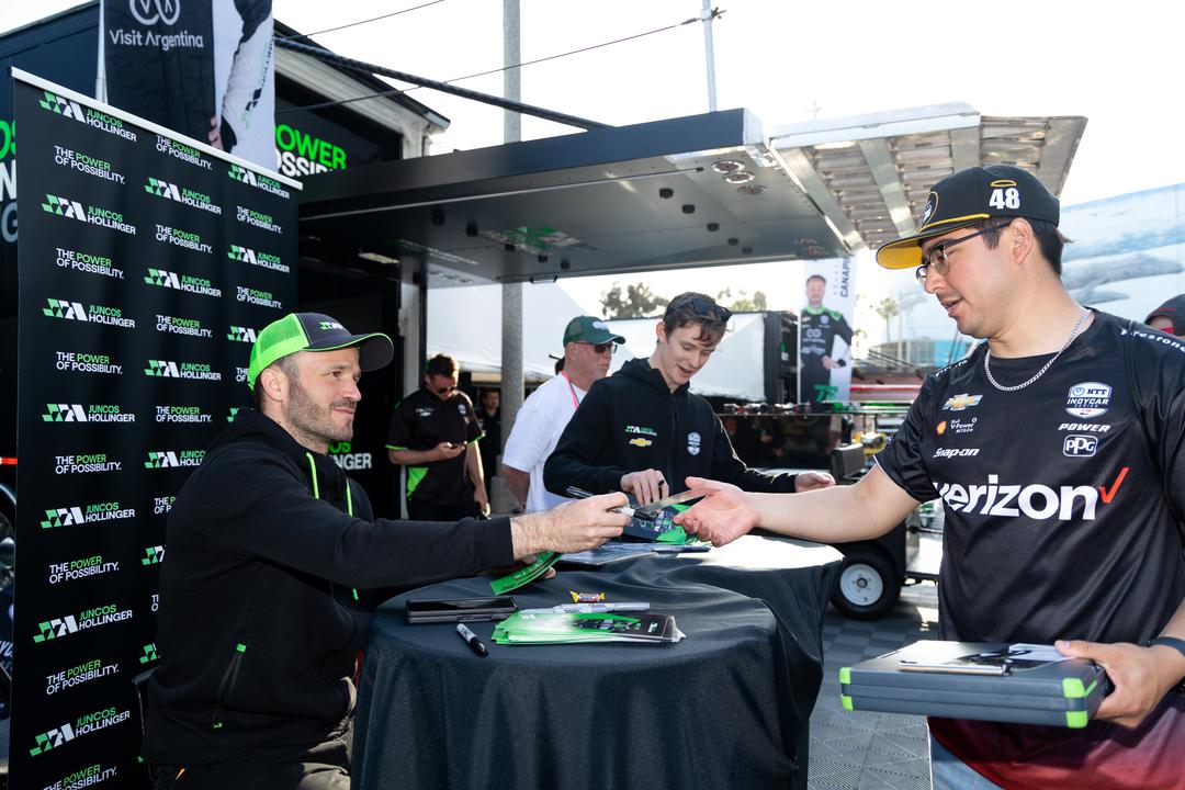 Agustin Canapino Signs For A Fan Acura Grand Prix Of Long Beach By Travis Hinkle Referenceimagewithoutwatermark M76367