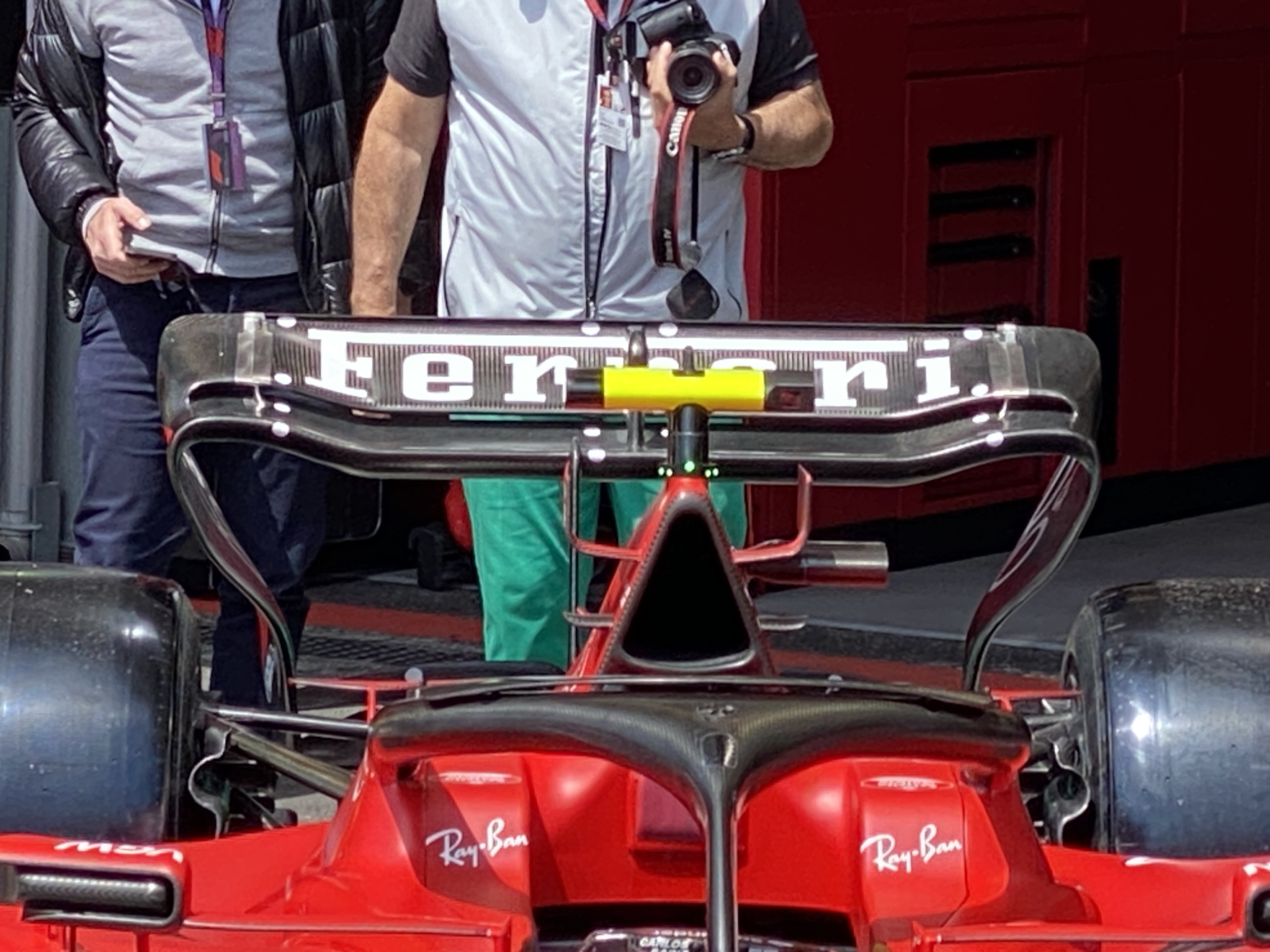 Ferrari F1 rear wing