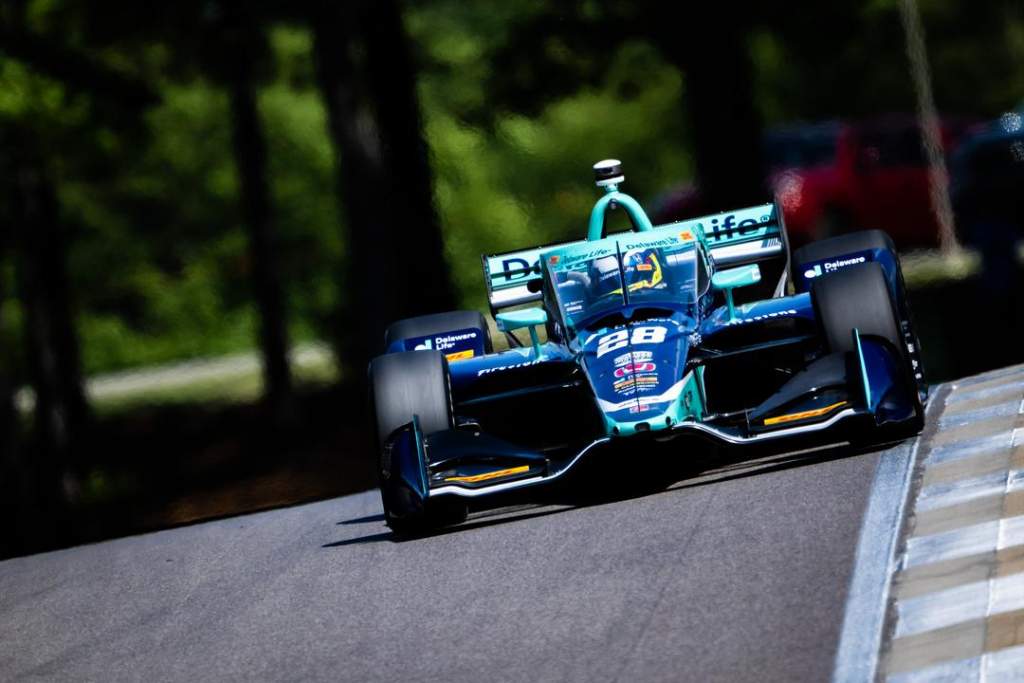 Grosjean claims his third IndyCar pole in Barber qualifying