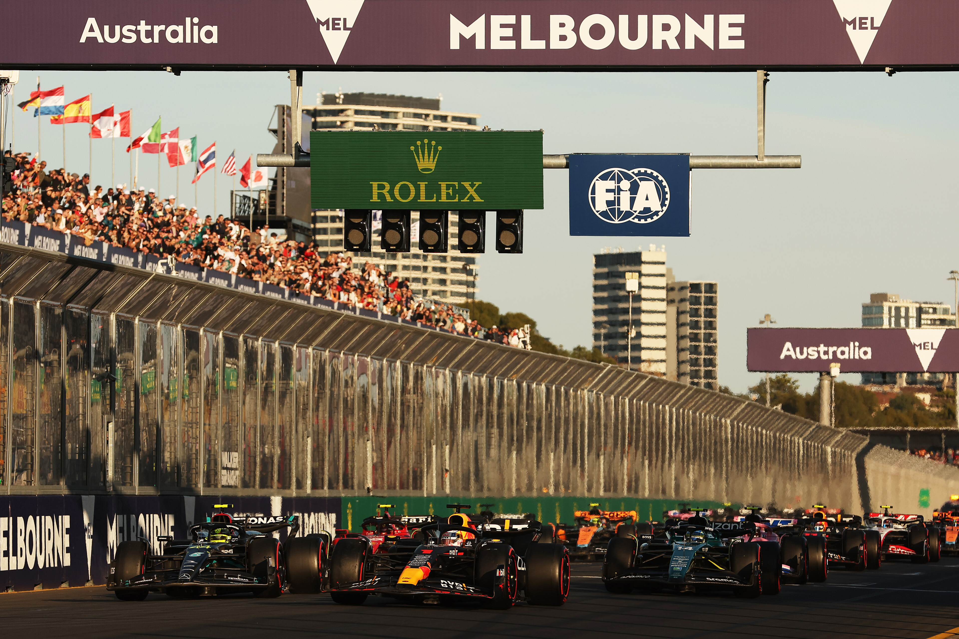 F1 Australian GP third start